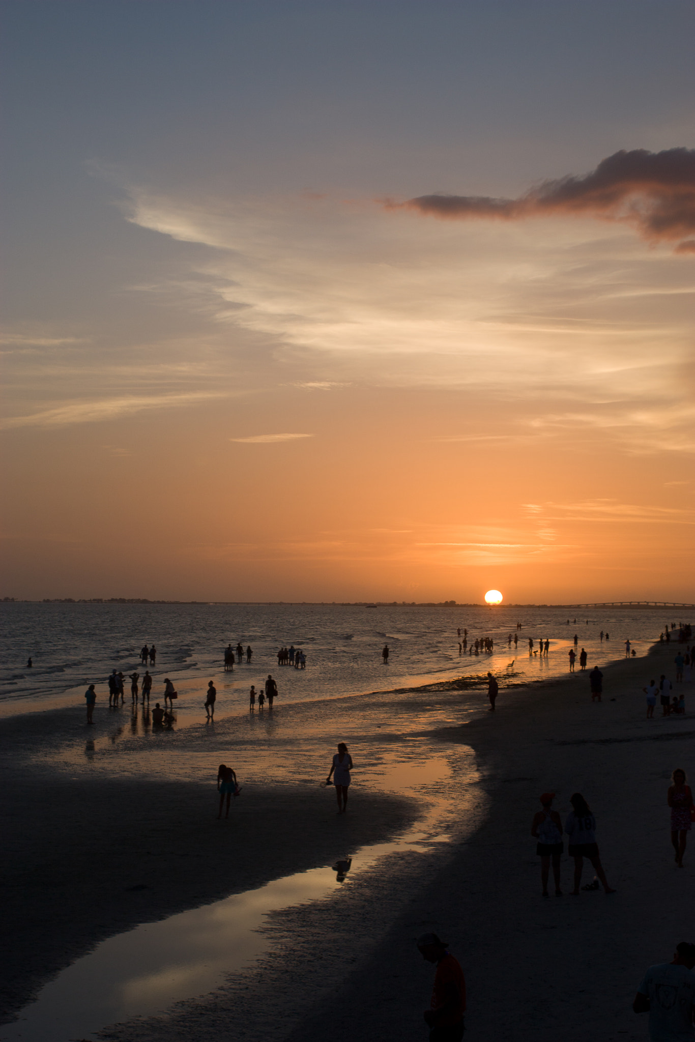 Canon EF 40mm F2.8 STM sample photo. Ft myers sunset photography