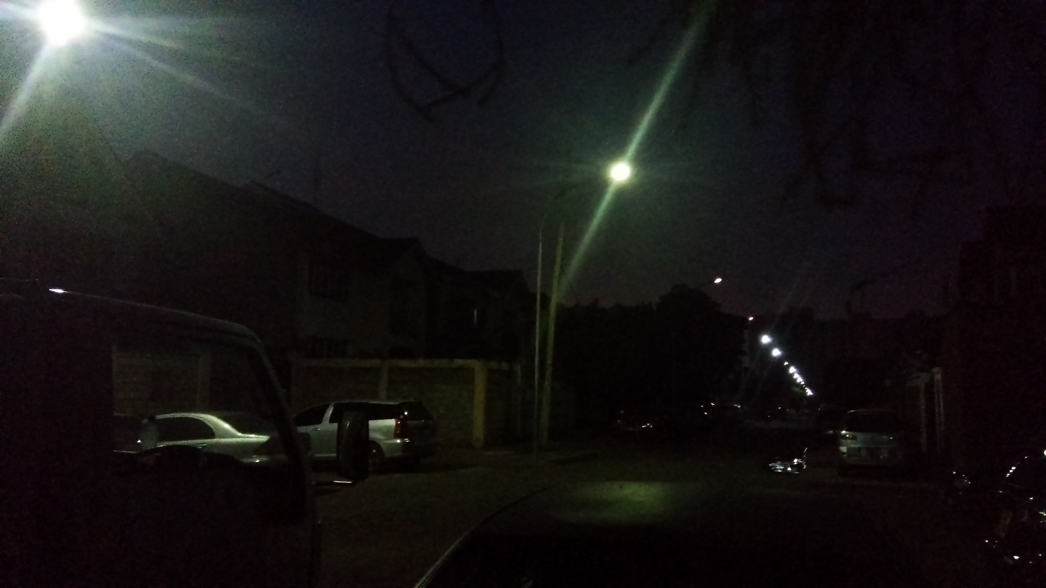 ZTE GRAND S II LTE sample photo. Dark night photography