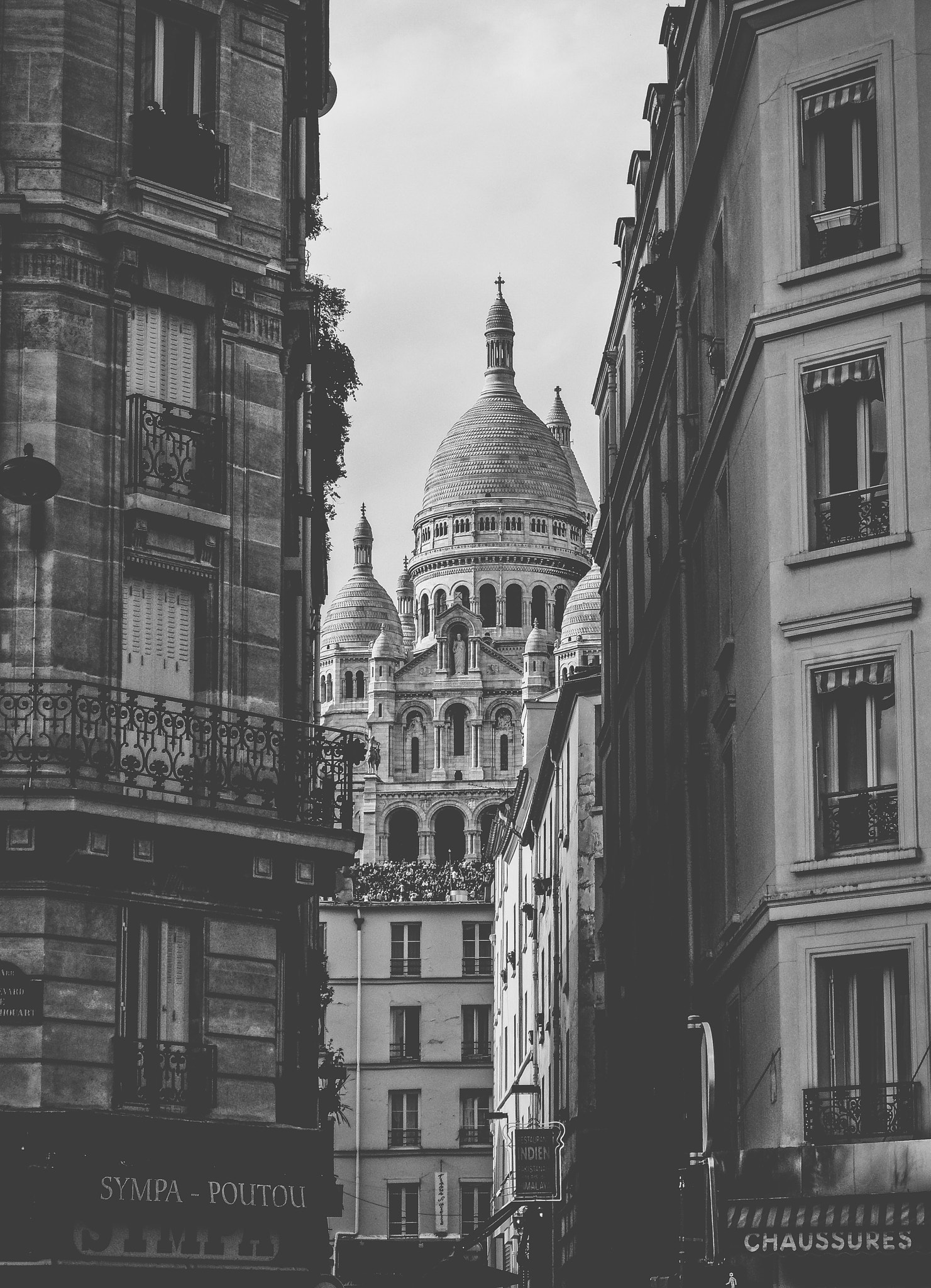 Nikon COOLPIX P5100 sample photo. Sacre coeur de parís desde pigalle photography
