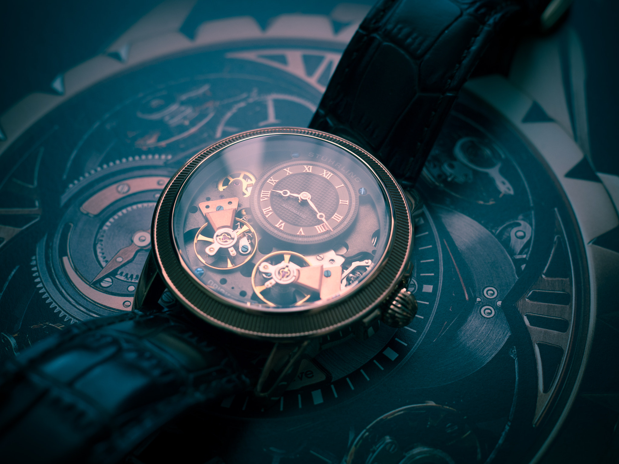 Olympus M.Zuiko Digital 25mm F1.8 sample photo. Stuhrling watch photo photography
