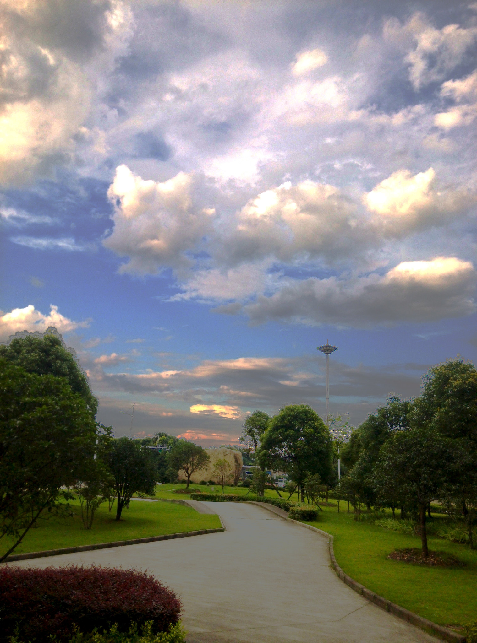 Xiaomi MI3 sample photo. 彩云满天 photography