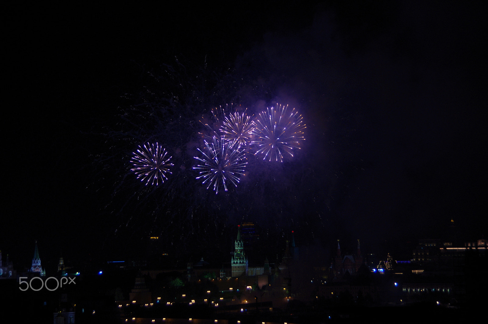 Pentax K-x sample photo. Fireworks 24.06.2016 - 2 photography