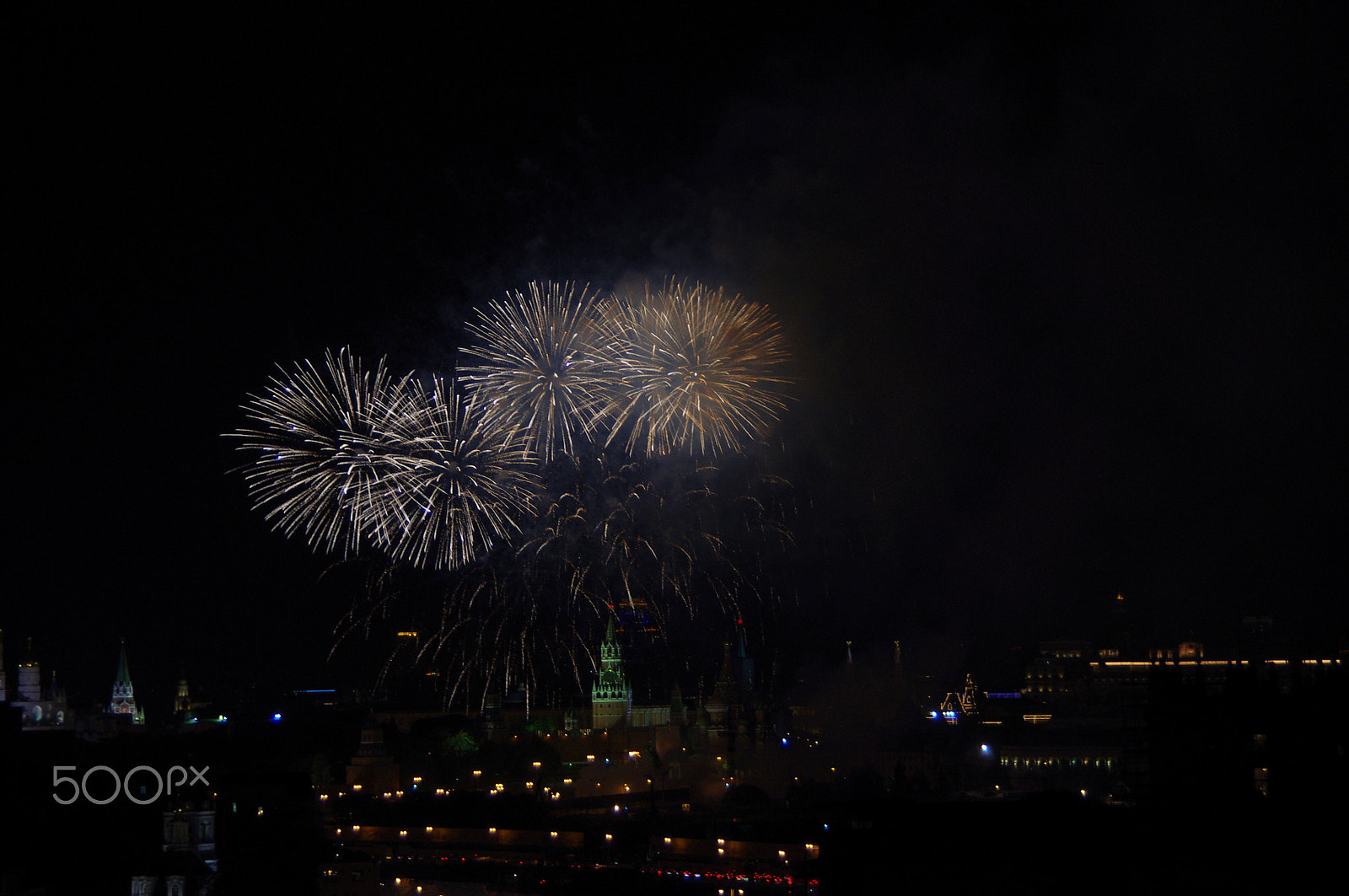 Pentax K-x sample photo. Fireworks 24.06.2016 - 3 photography