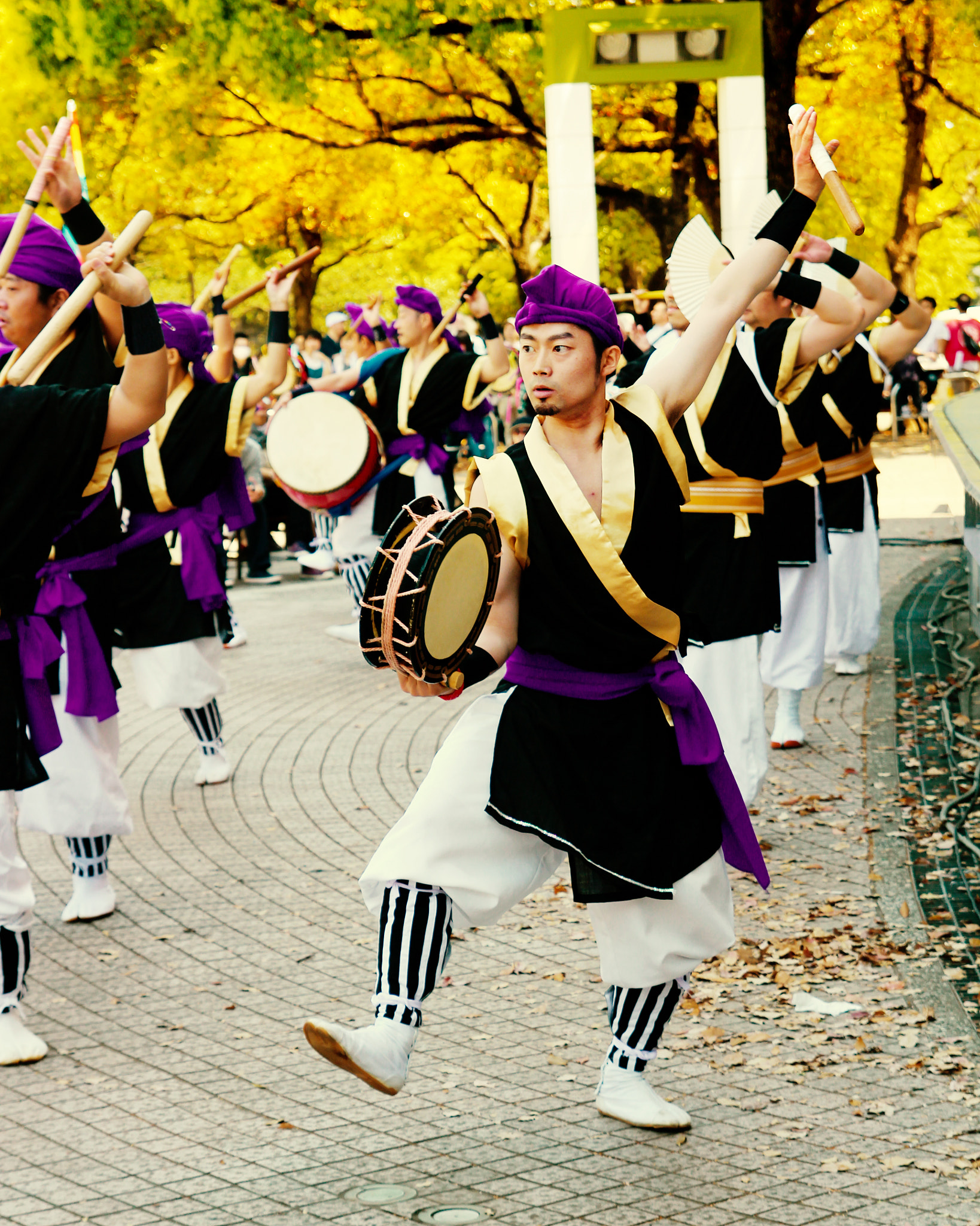Tamron SP AF 17-50mm F2.8 XR Di II LD Aspherical (IF) sample photo. Japanese drum dance photography