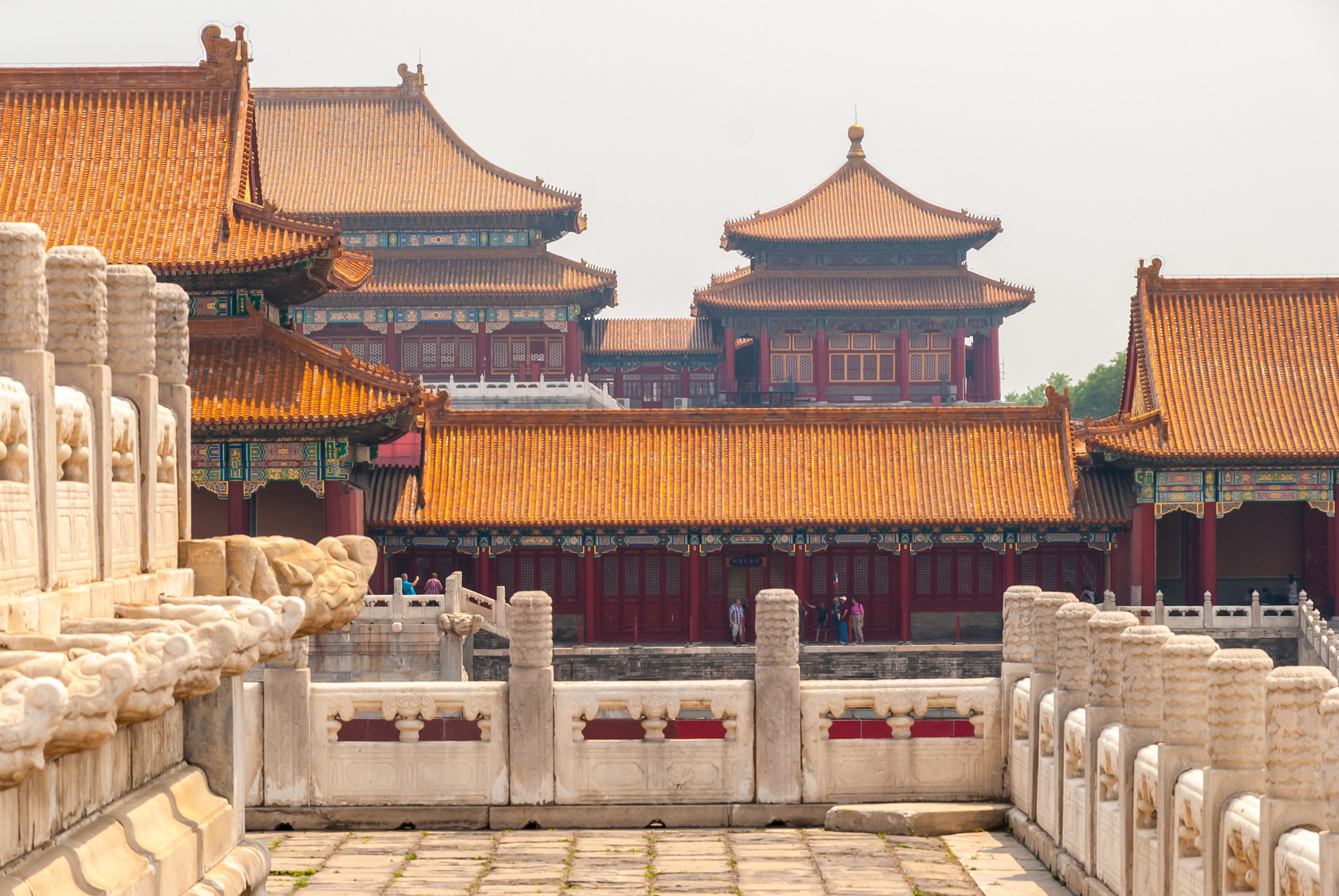 Nikon D80 sample photo. Halls of forbidden city photography