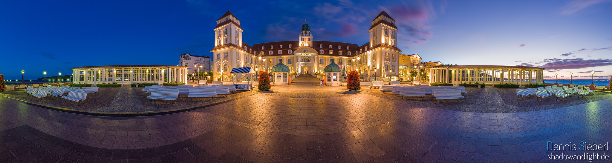 Sony a7 II + Canon EF 16-35mm F4L IS USM sample photo. Kurhaus binz - panorama photography