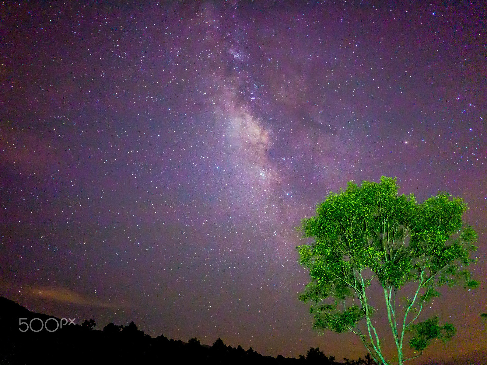 Panasonic Lumix DMC-GF6 + Panasonic Lumix G 14mm F2.5 ASPH sample photo. 東眼山銀河galaxy photography