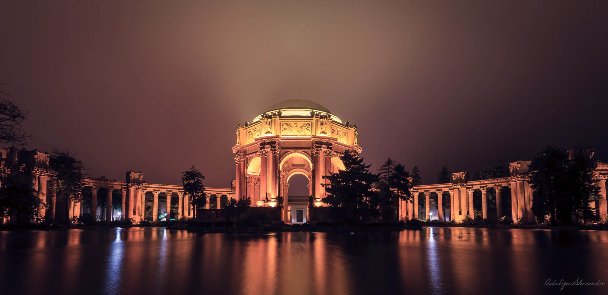 Canon EOS-1Ds Mark III sample photo. Palace of fine arts photography