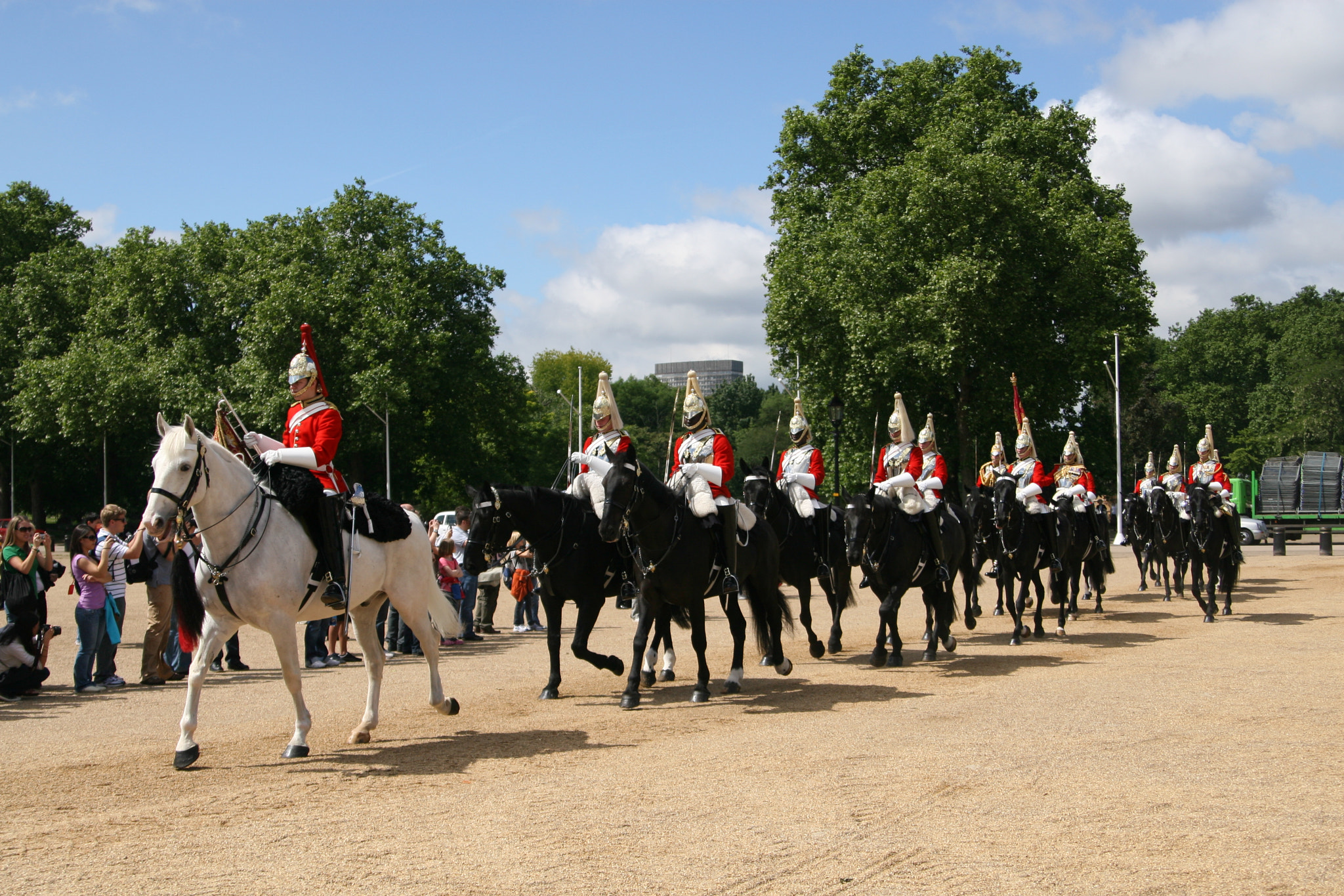 Canon EOS 30D sample photo. Changing of the guard at buckingham palace photography