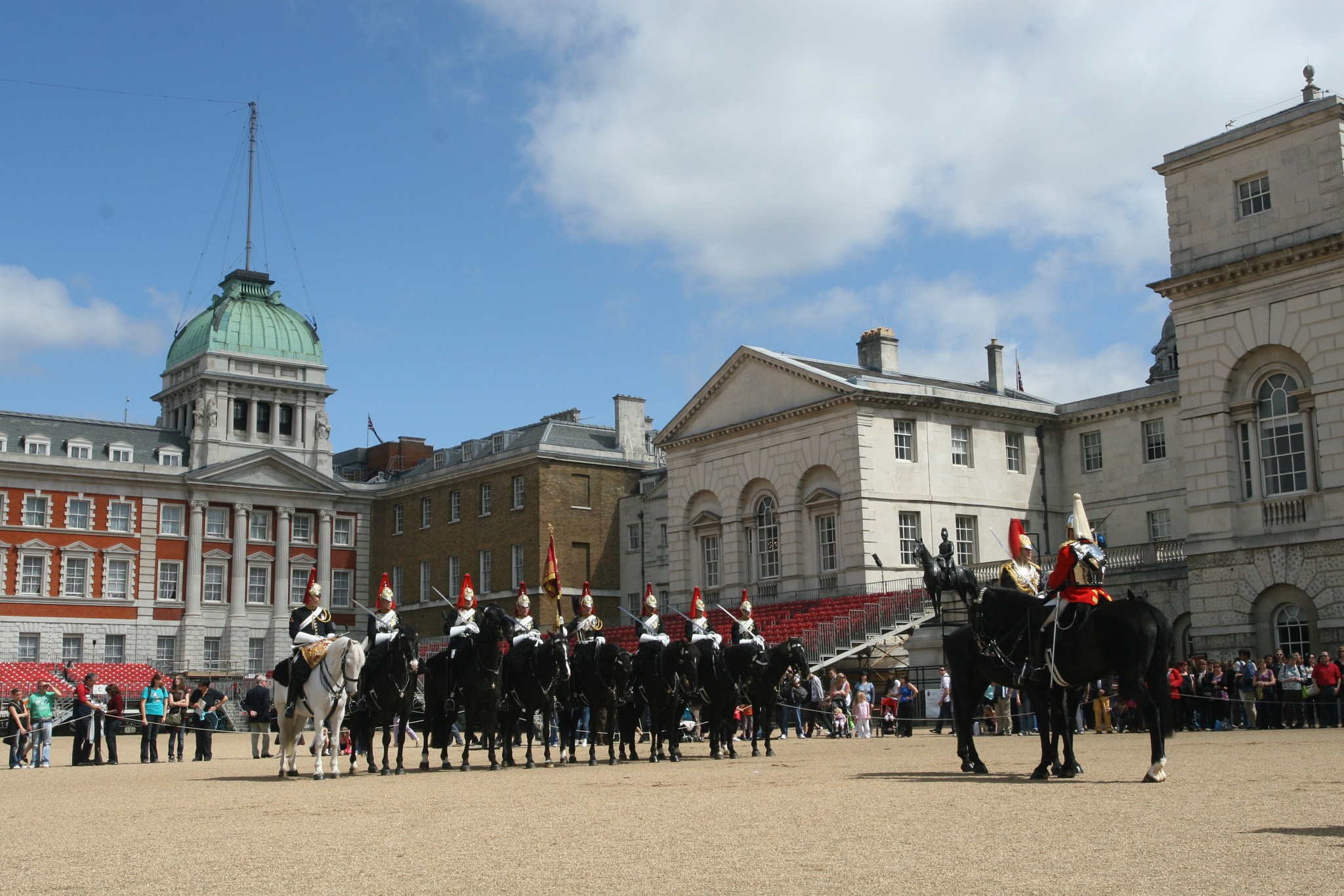 Canon EOS 30D + Canon EF 17-40mm F4L USM sample photo. Changing of the guard at buckingham palace photography