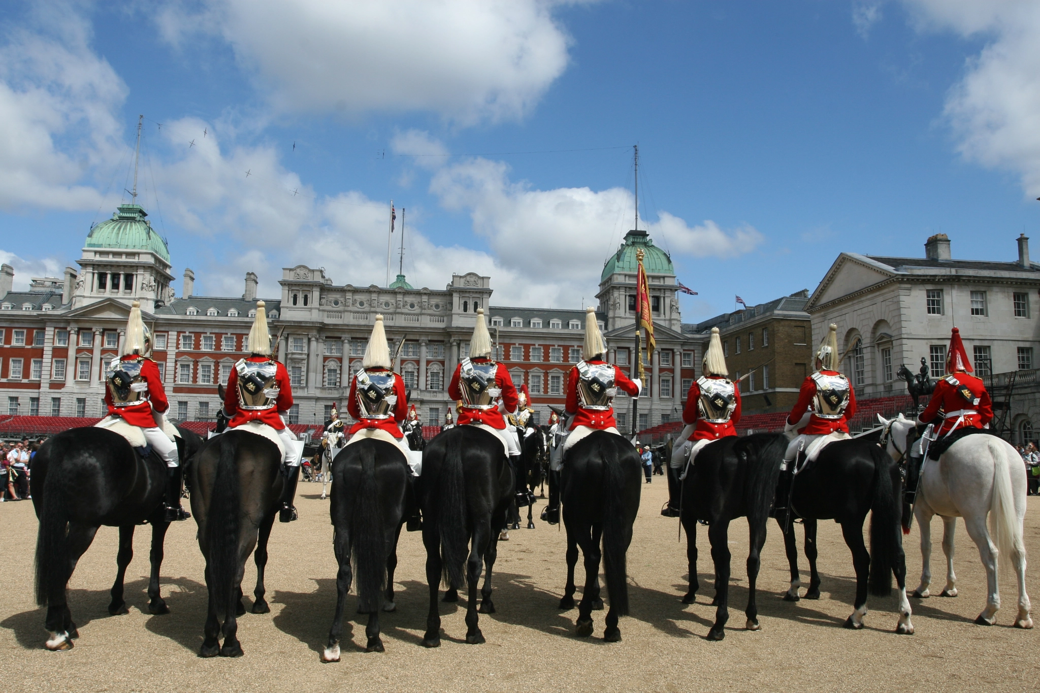 Canon EOS 30D + Canon EF 17-40mm F4L USM sample photo. Changing of the guard at buckingham palace photography