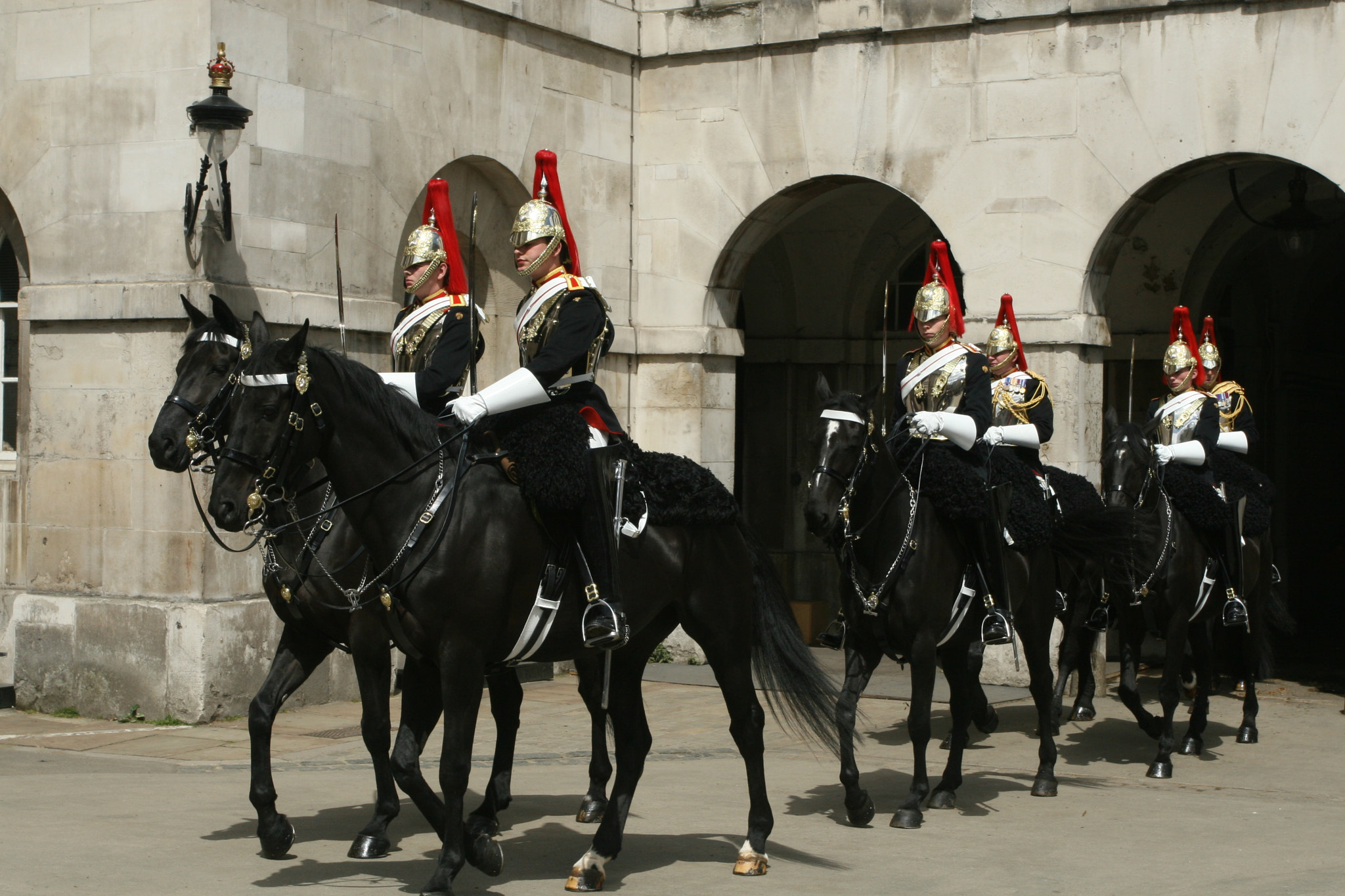 Canon EOS 30D + Canon EF 17-40mm F4L USM sample photo. Changing of the guard at buckingham palace photography