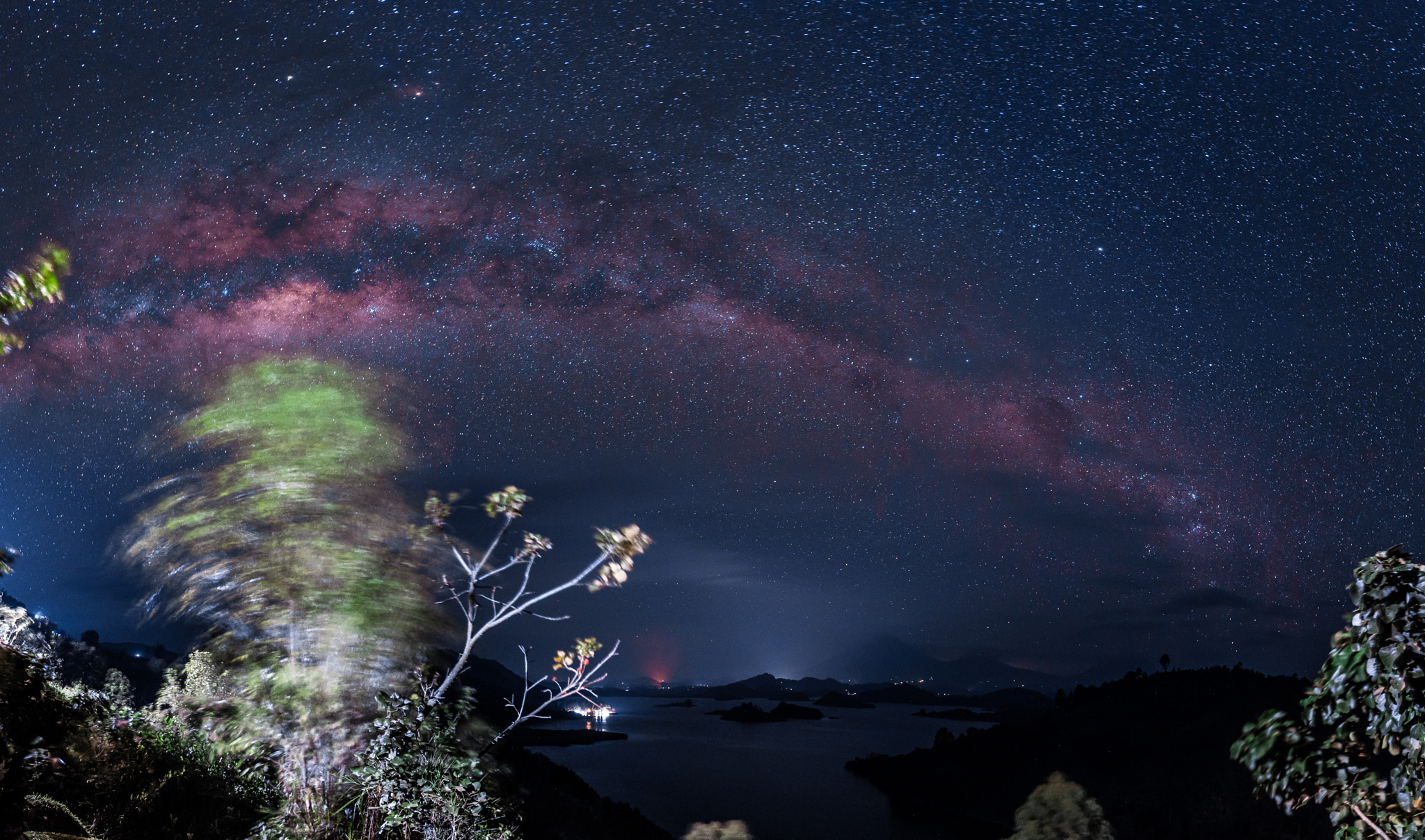 Nikon Df + Nikon AF-S Nikkor 20mm F1.8G ED sample photo. Sky over congo, uganda and rwanda. photography