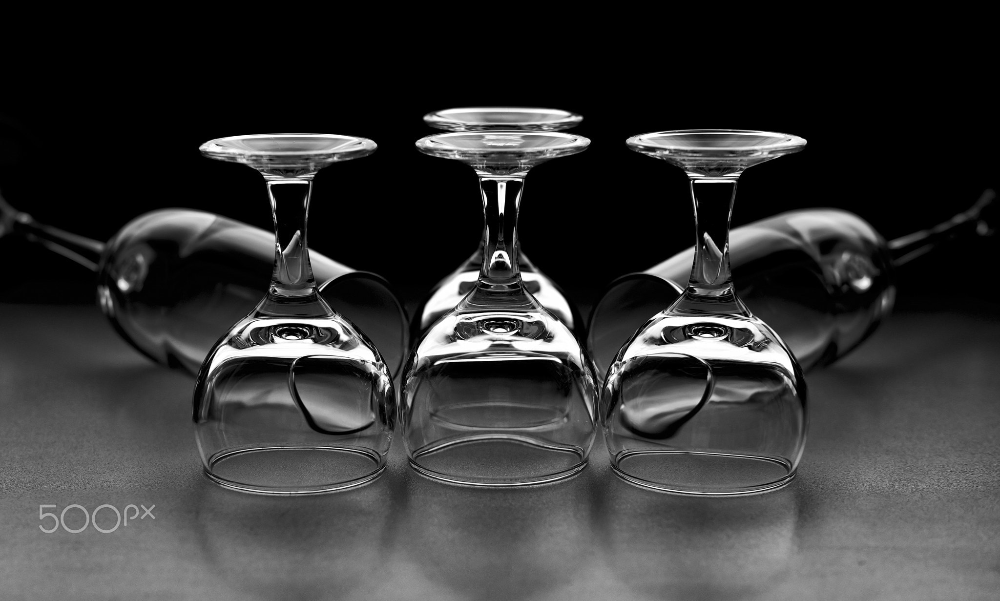 wine glass art for interiors ,fujifilm x-pro2 acros black and white