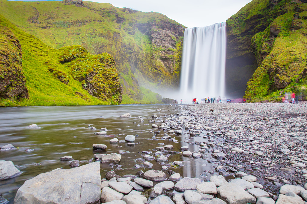 Skógafoss by Marc Salm on 500px.com