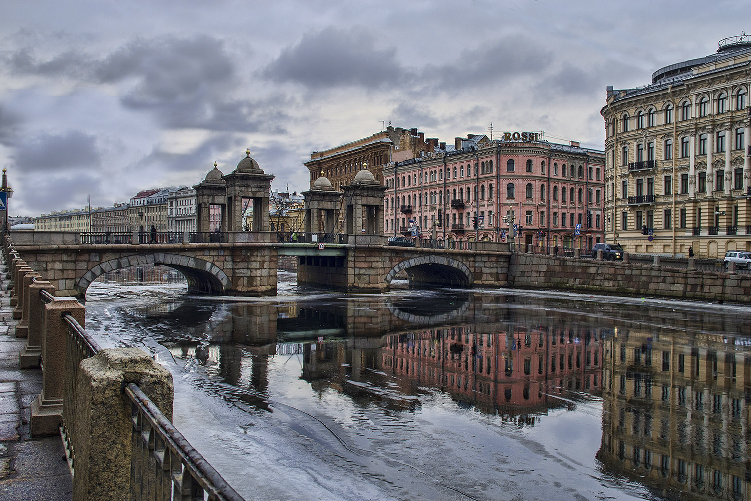 Tamron AF 18-200mm F3.5-6.3 XR Di II LD Aspherical (IF) Macro sample photo. Llomonosov bridge photography