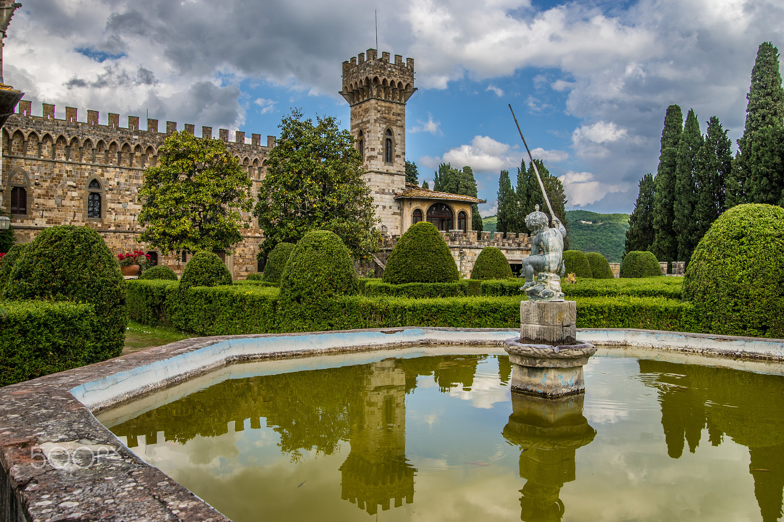 Sony a99 II + Tamron SP 24-70mm F2.8 Di VC USD sample photo. Badia di passignano photography
