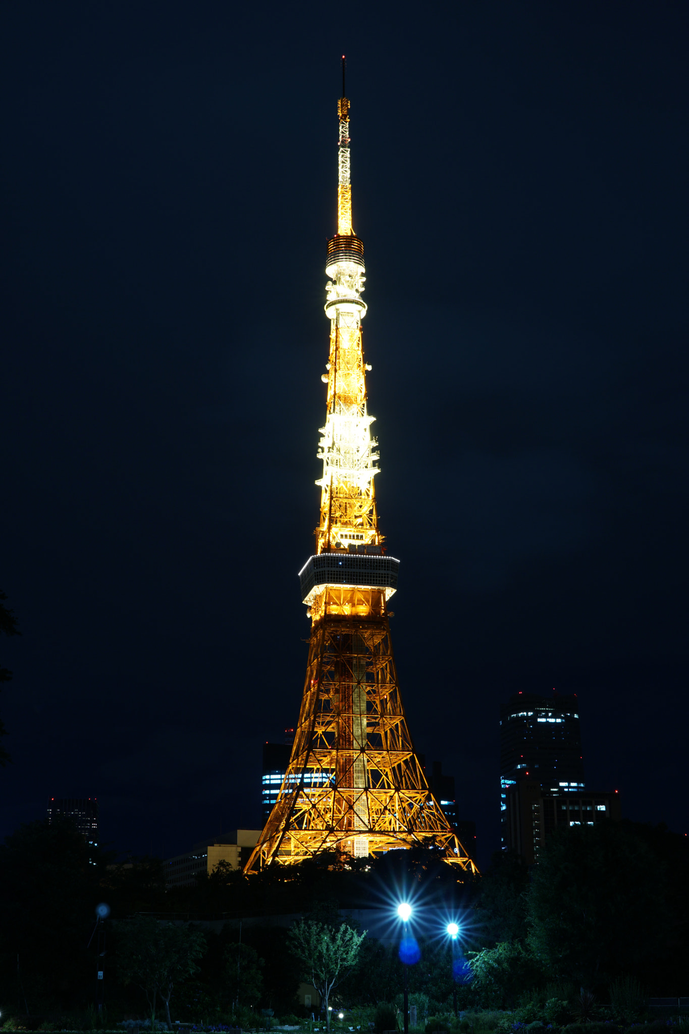 Sony a6300 + Sony Distagon T* FE 35mm F1.4 ZA sample photo. Tokyo tower photography