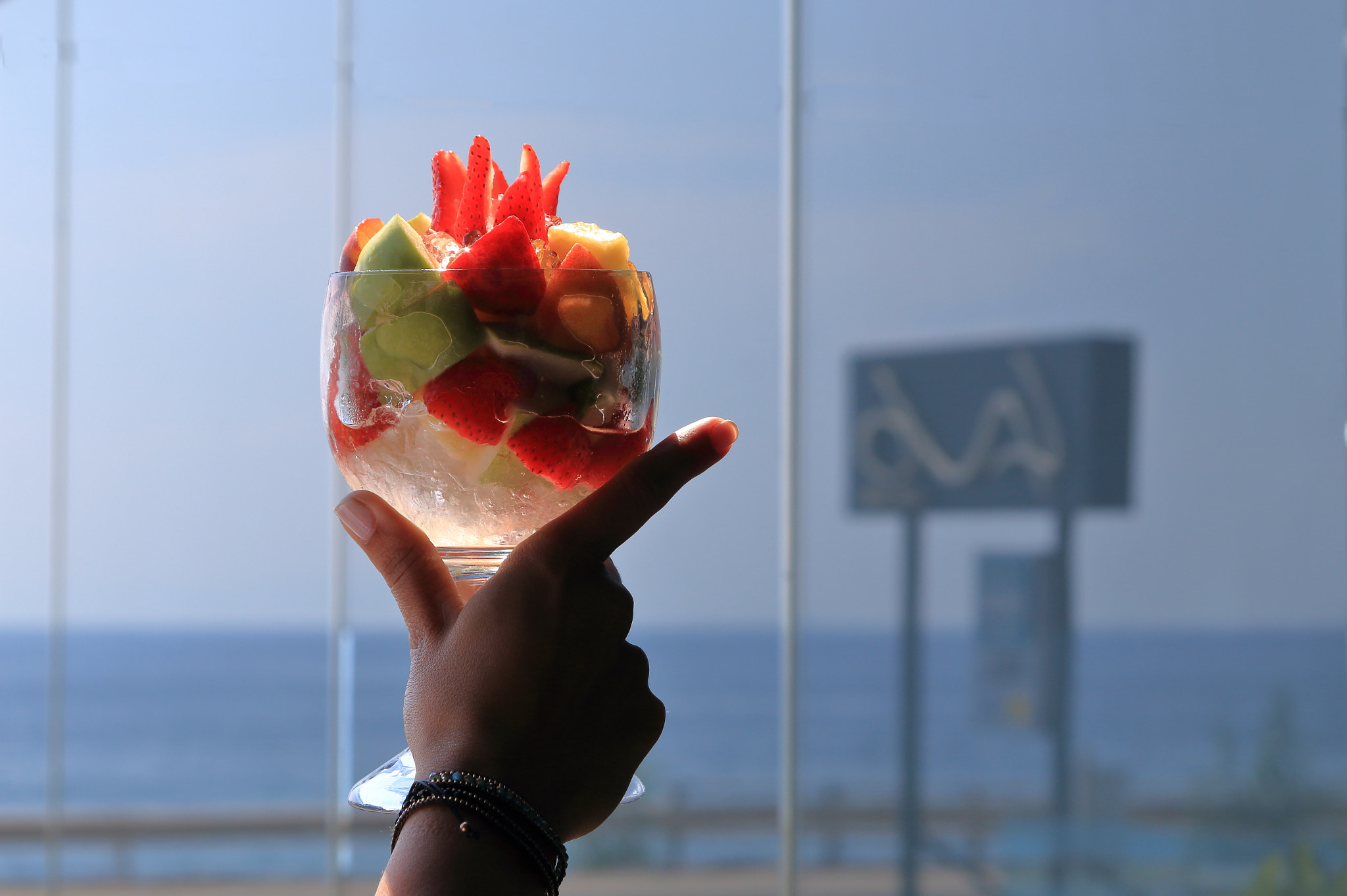 Canon EF 24-85mm F3.5-4.5 USM sample photo. Fresh fruit cup photography