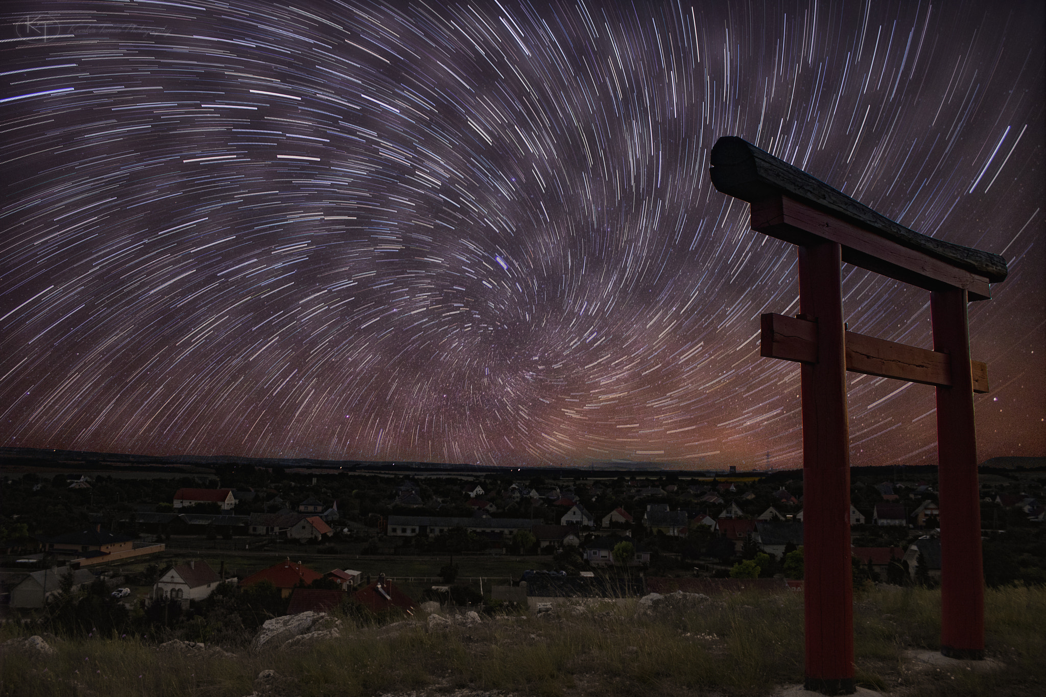 Canon EOS 750D (EOS Rebel T6i / EOS Kiss X8i) sample photo. Csór star trail photography