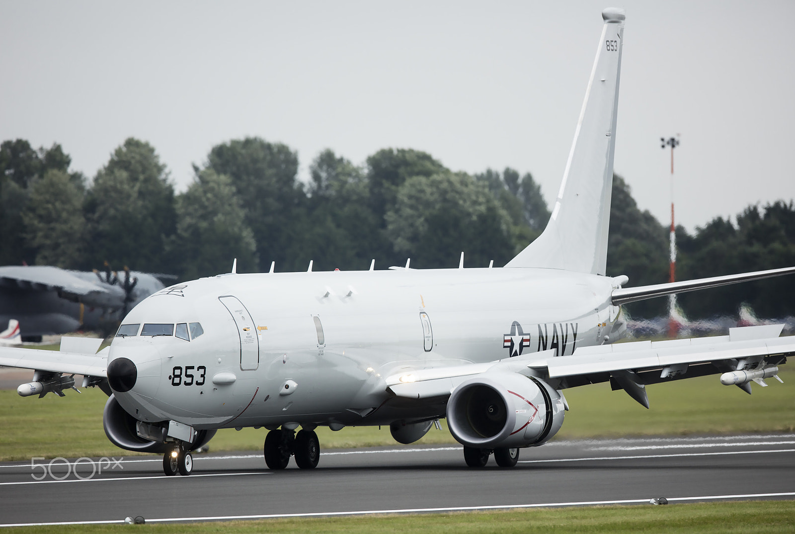 Canon EF 600mm F4L IS II USM sample photo. Boeing p8 poseidon photography