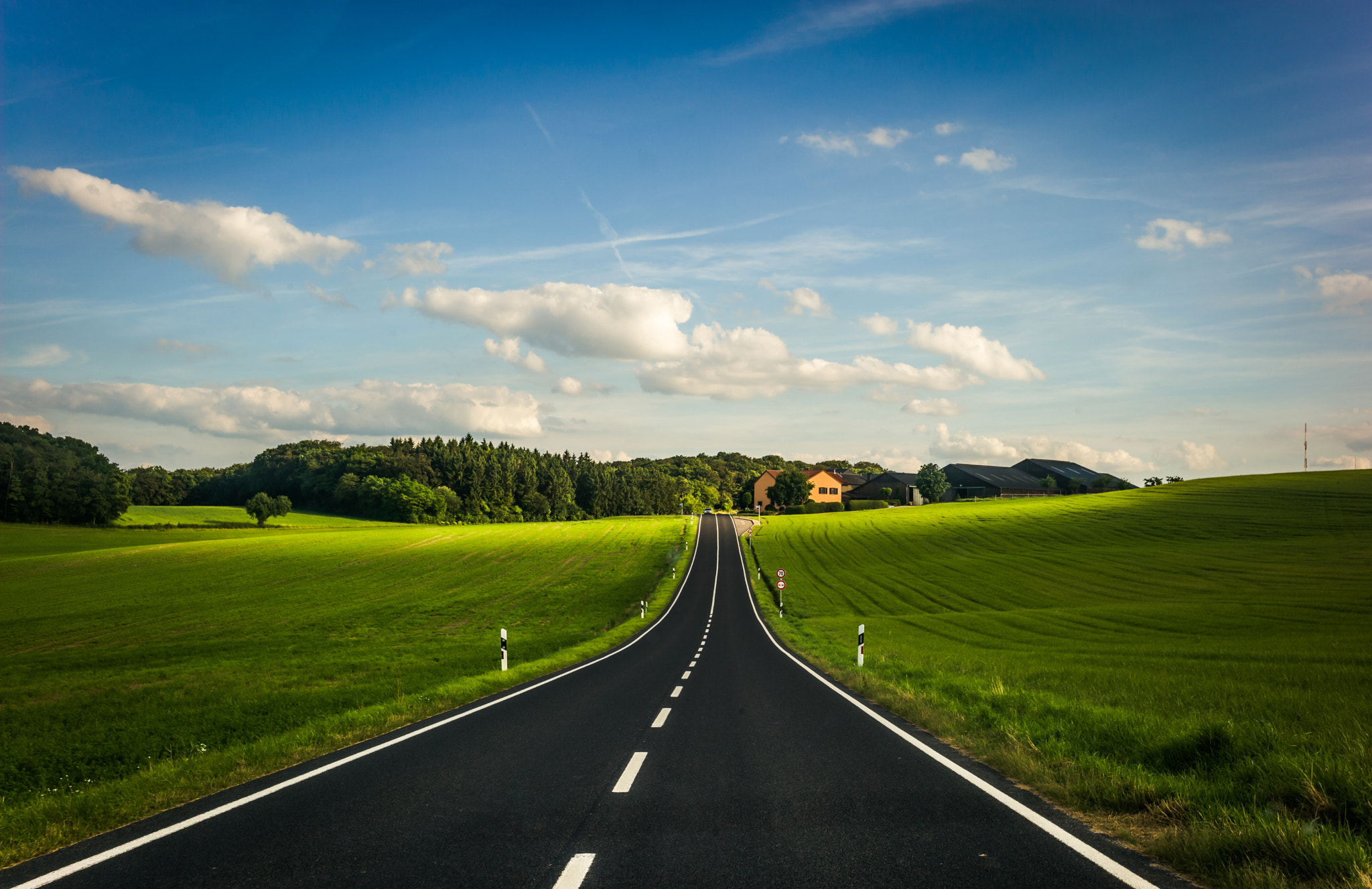 Summicron 1:2/50 Leitz sample photo. Road to luxembourg photography