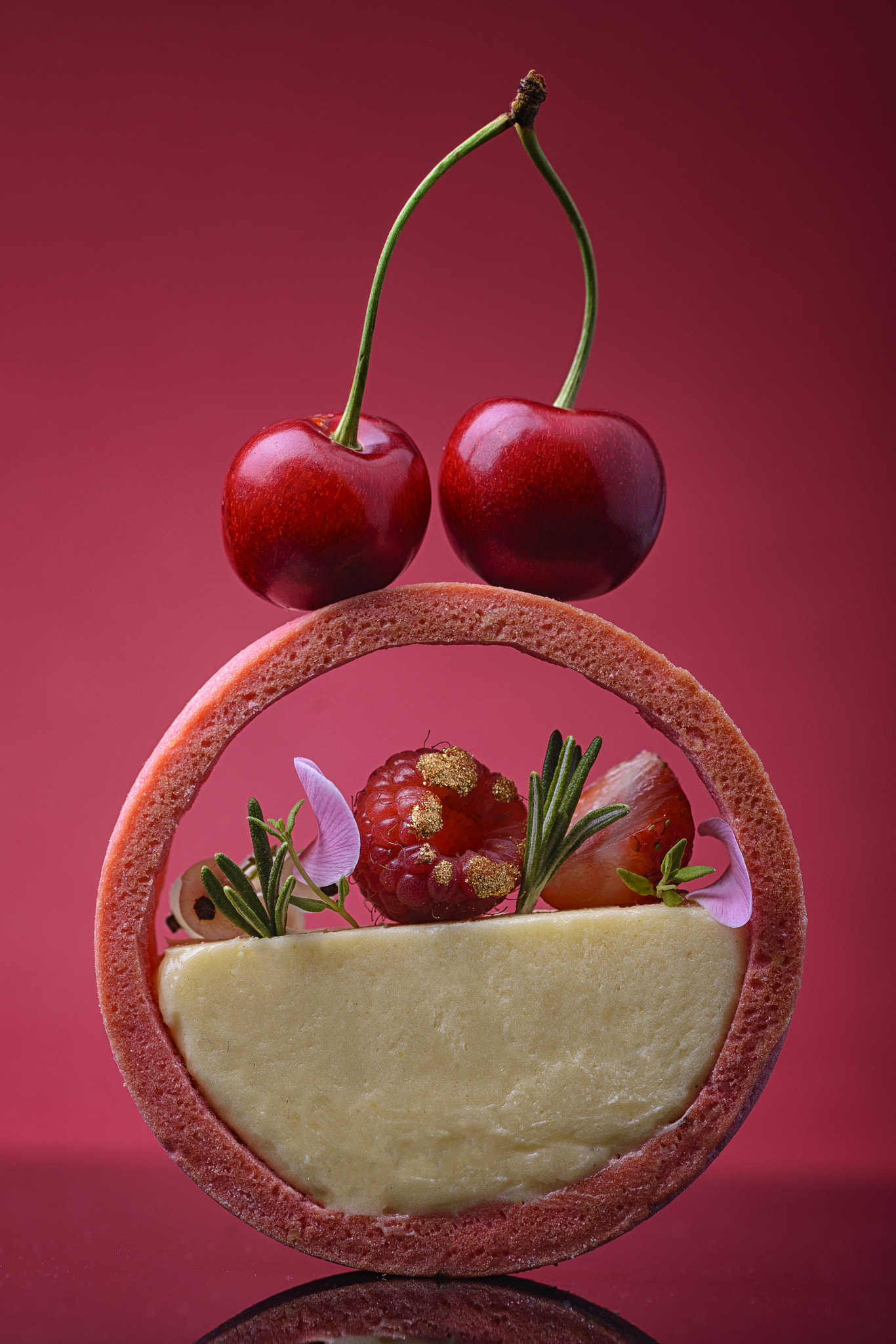 Tokina AT-X Pro 100mm F2.8 Macro sample photo. Cherry dessert photography