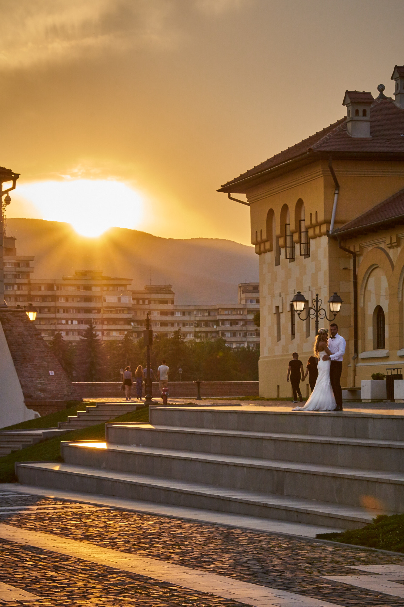 Sony ILCA-77M2 + DT 18-270mm F3.5-6.3 SSM sample photo. Sunset alba iulia, romania photography