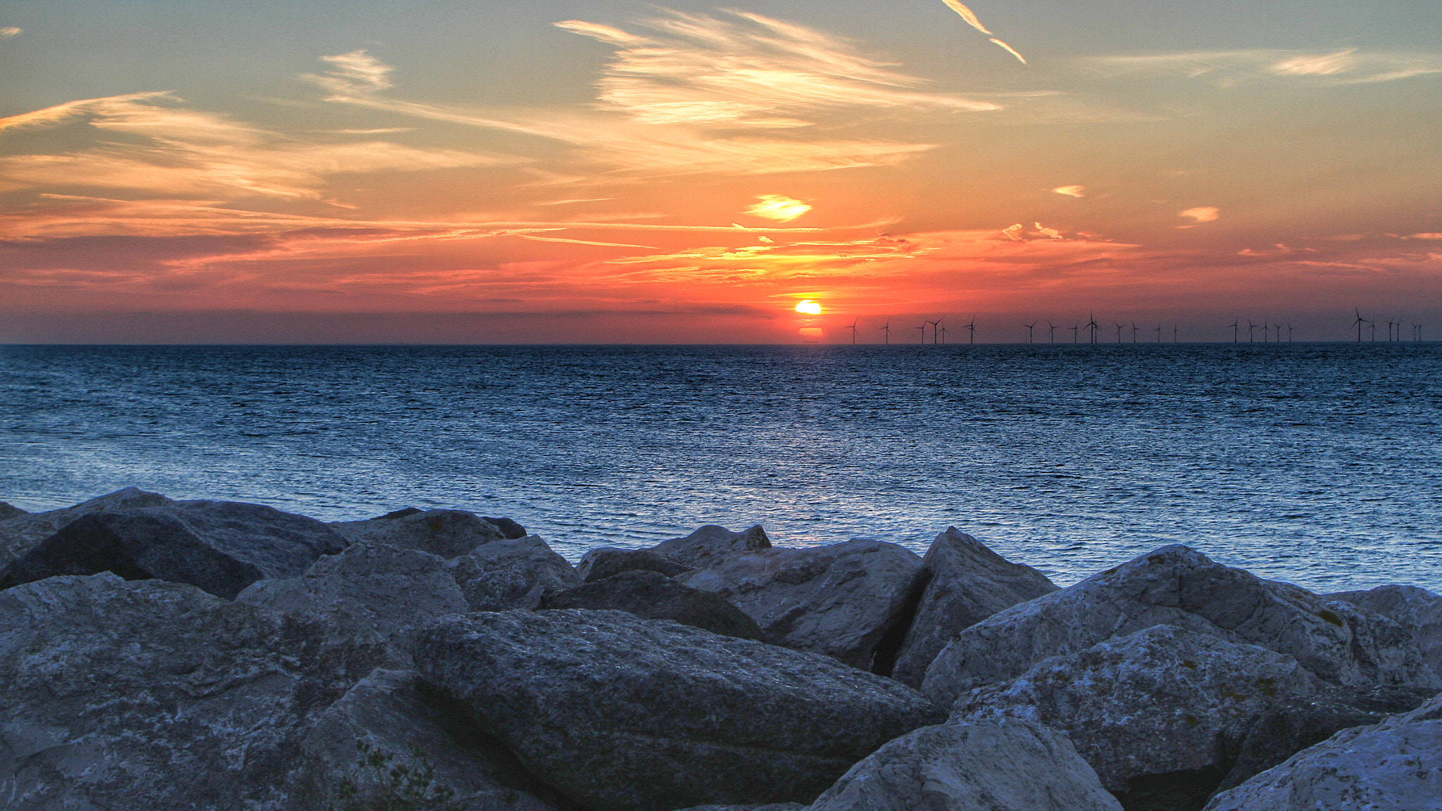 Canon EOS 7D + Canon 18-270mm sample photo. This evenings sunset taken from reculver kent photography