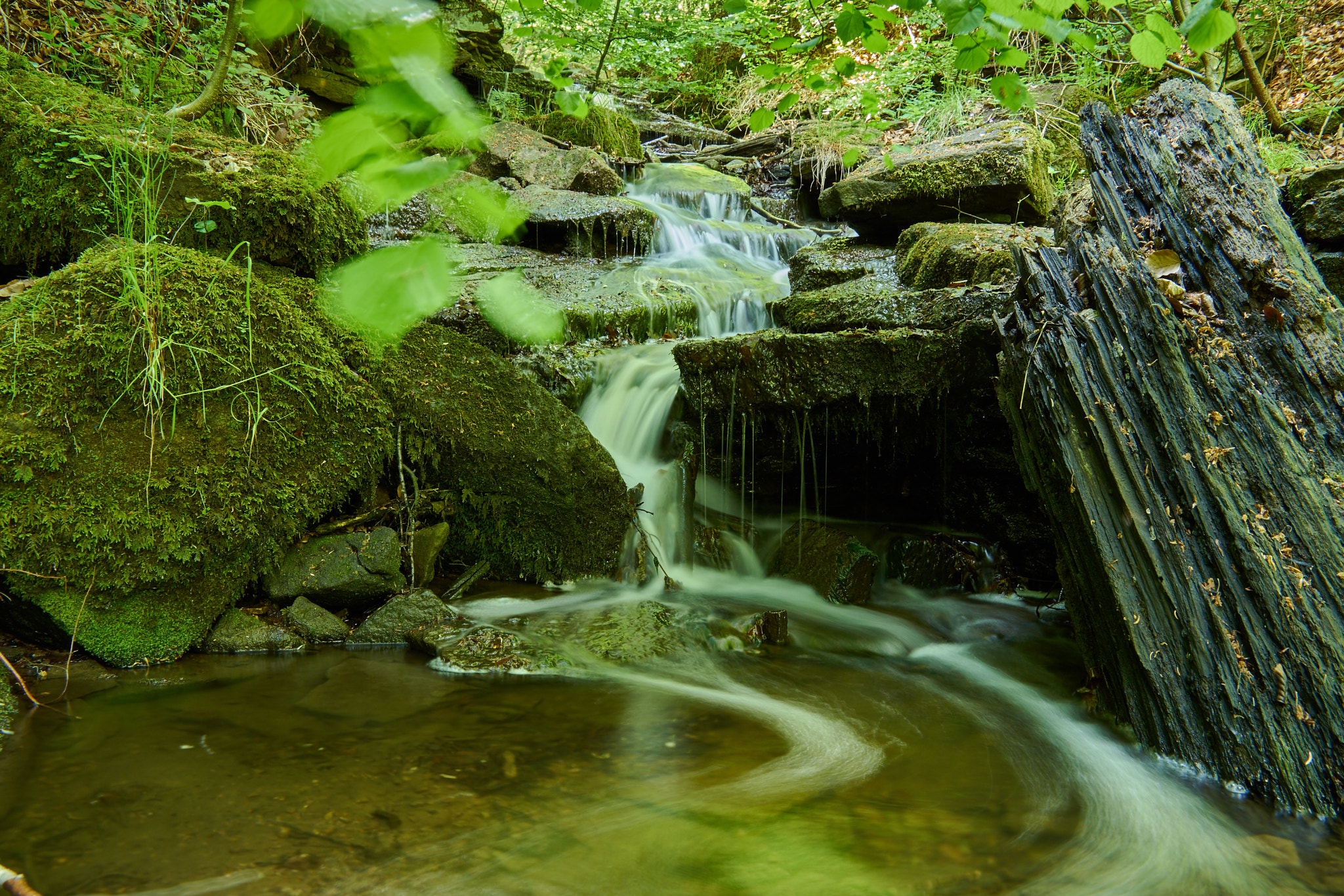 Sony ILCA-77M2 sample photo. Heslacher wasserfälle // heslach waterfalls photography