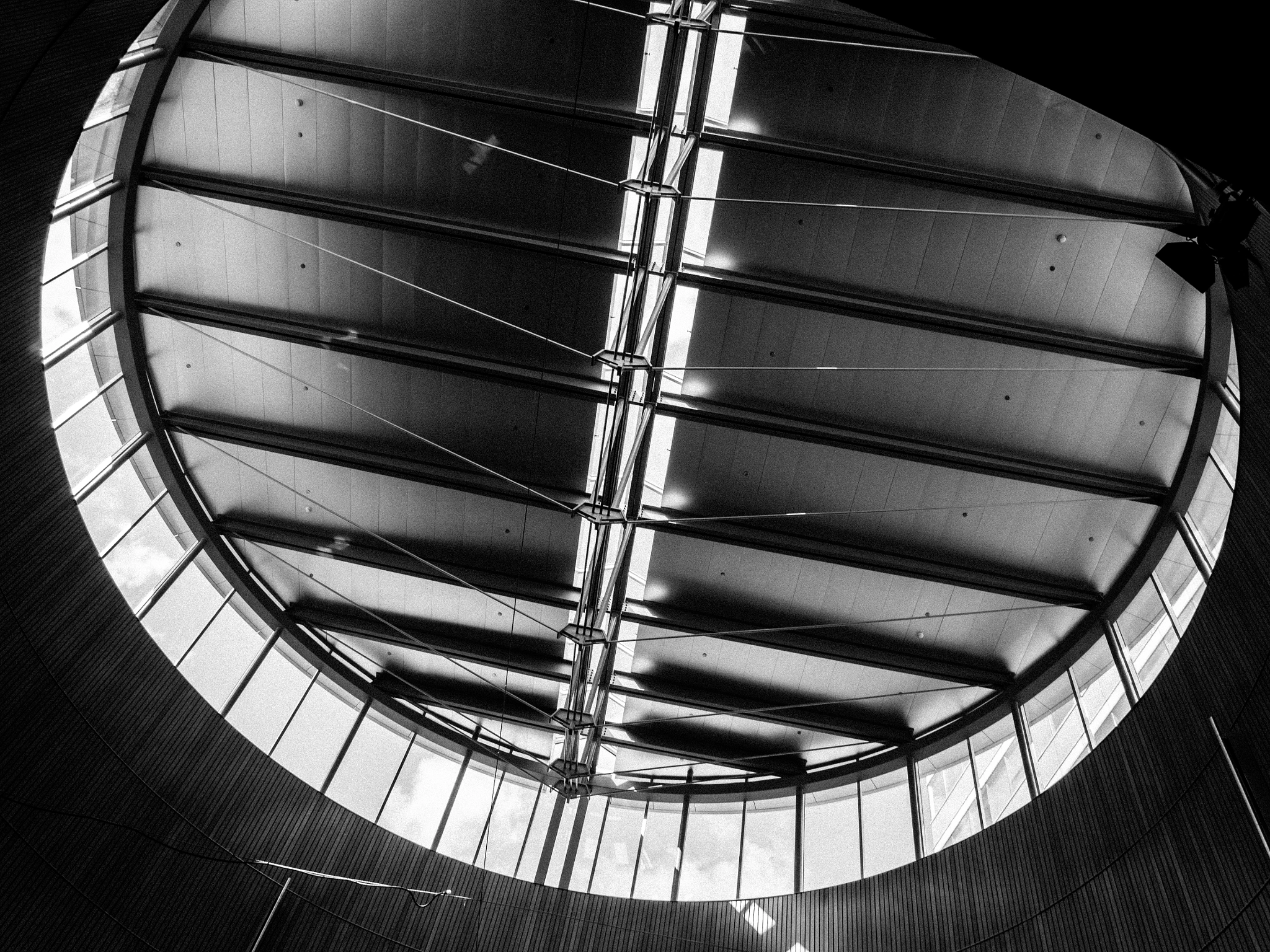 Olympus OM-D E-M5 II + Panasonic Lumix G 14mm F2.5 ASPH sample photo. Project 365, day hundred & ninety - ceiling, city hall photography