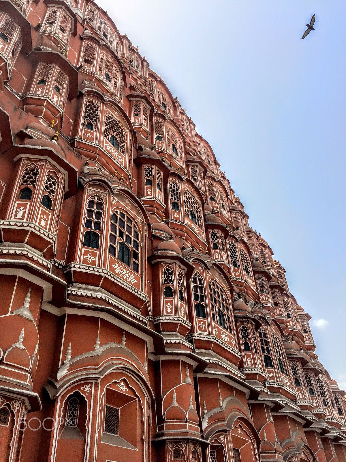 Apple iPhone7,1 sample photo. Hawa mahal photography