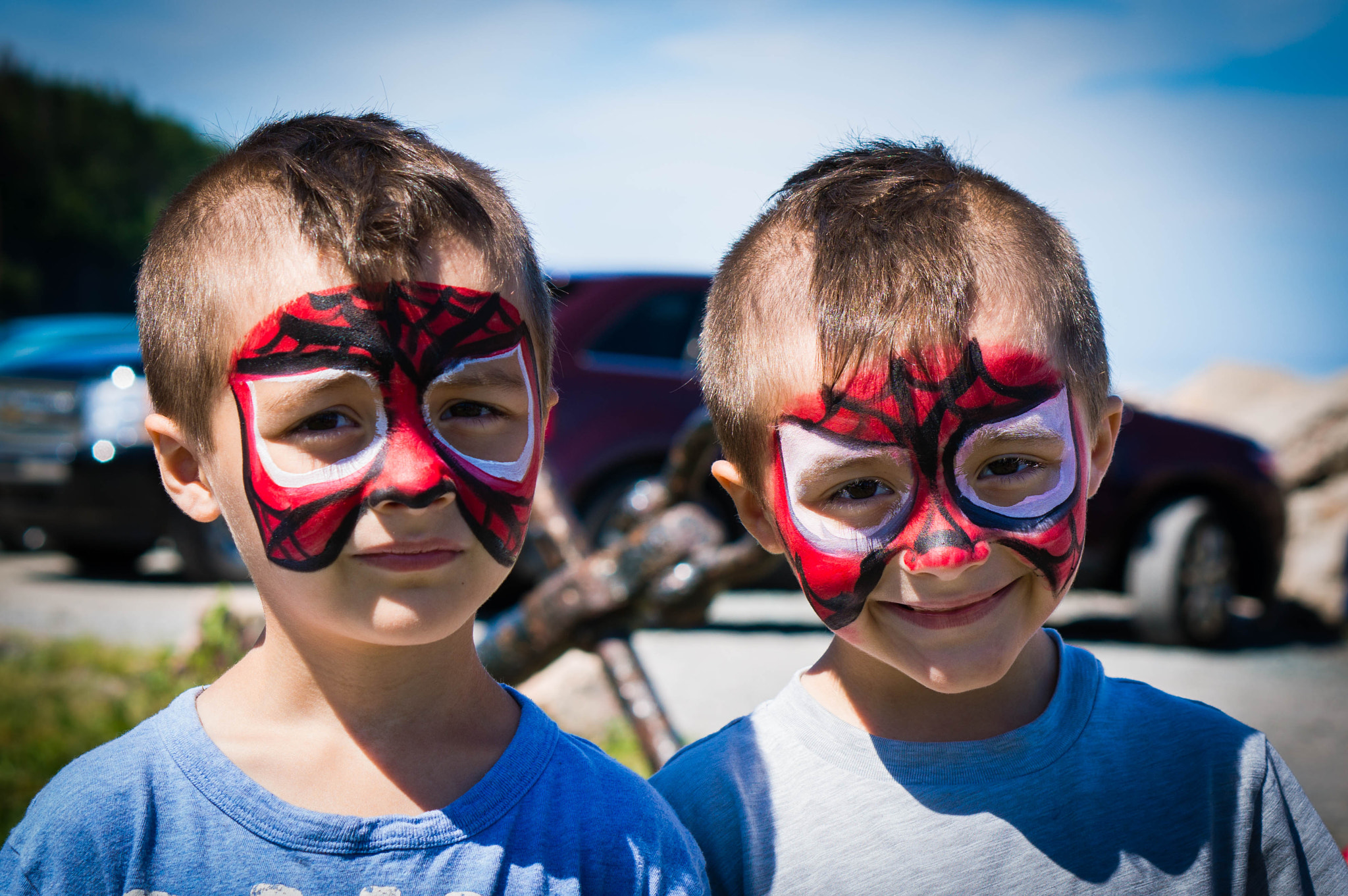 Sony Alpha NEX-5R + E 50mm F1.8 OSS sample photo. Spider brothers photography