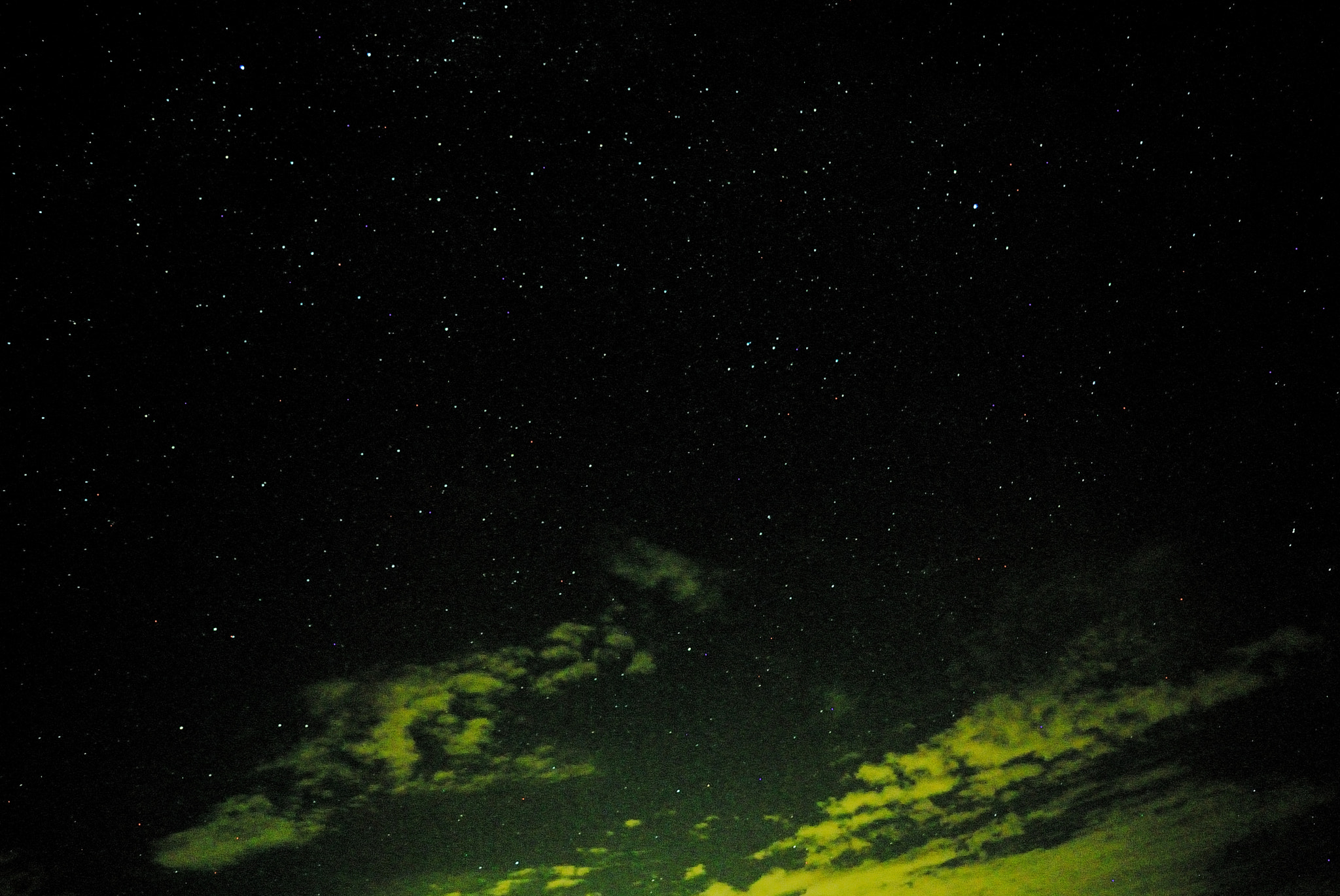 Nikon D200 sample photo. Night sky photography