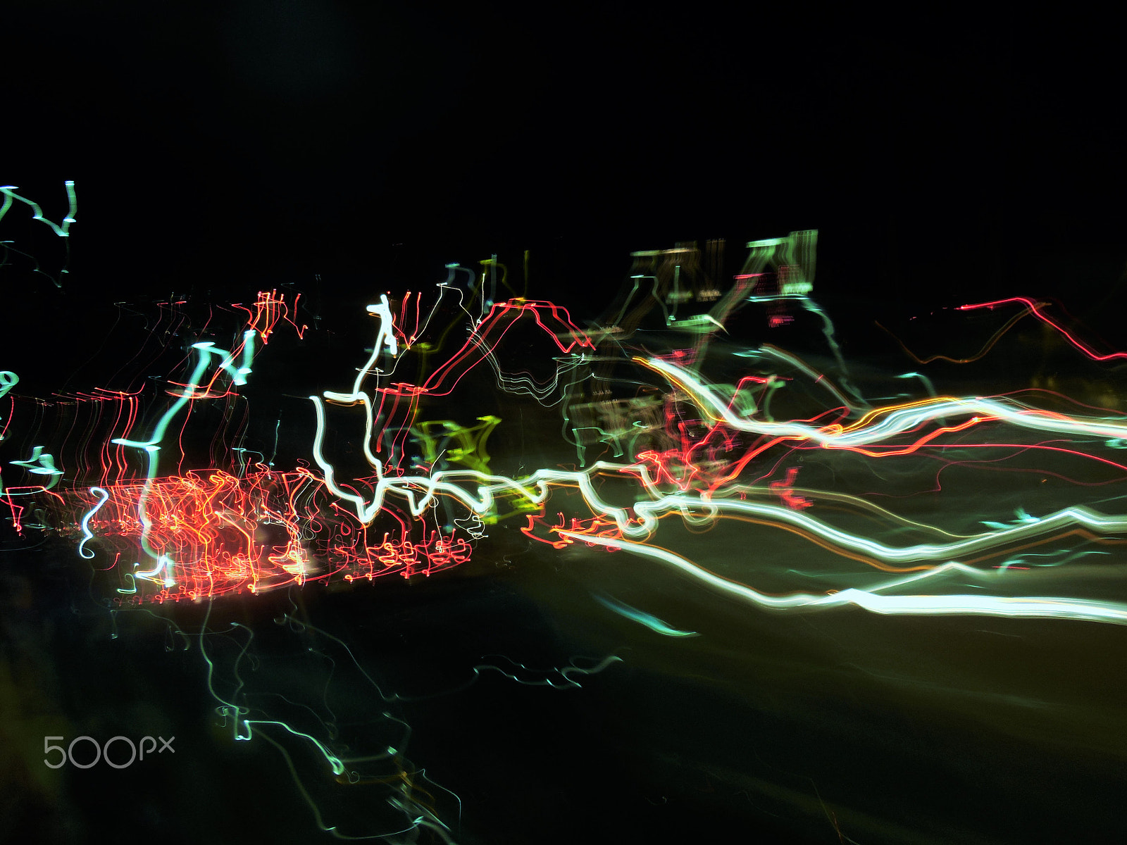 Nikon Coolpix S6400 sample photo. Lightstreaks photography