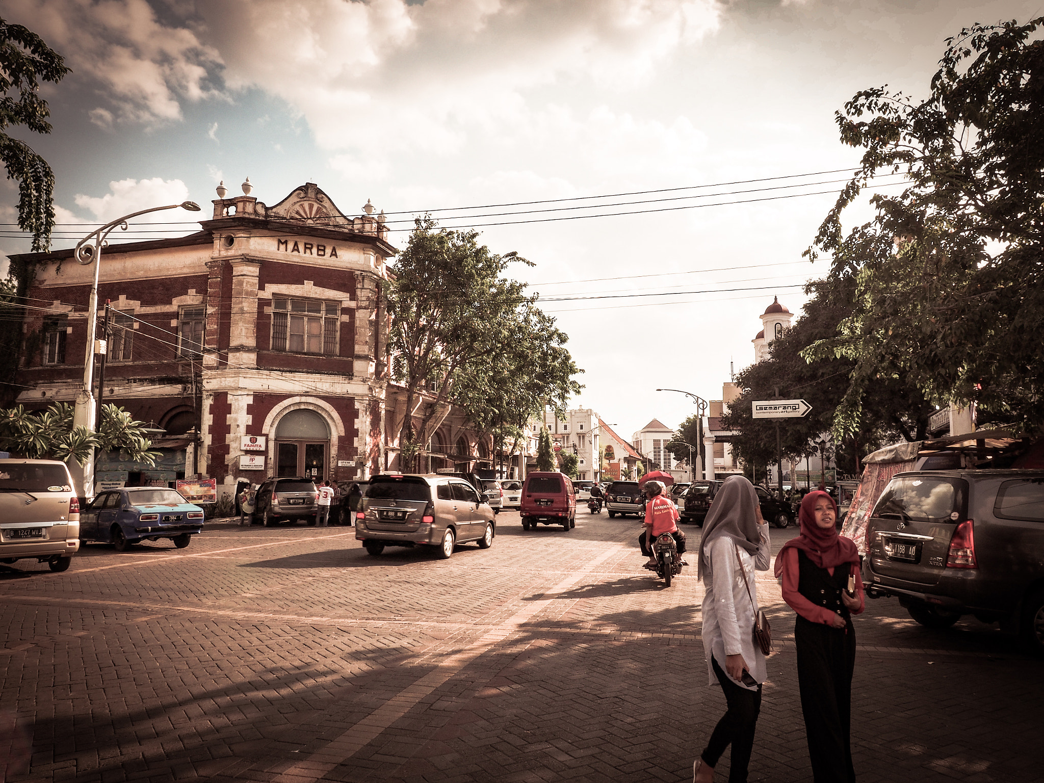 Olympus PEN-F + OLYMPUS M.12-50mm F3.5-6.3 sample photo. Old city area,semarang city,central java,indonesia photography