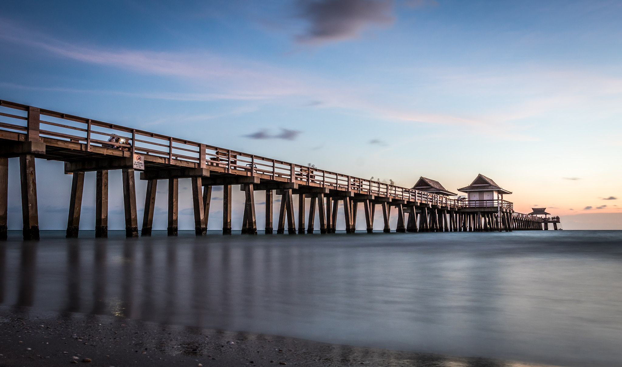 Sigma 18-35mm f/1.8 DC HSM sample photo. Naples pier photography