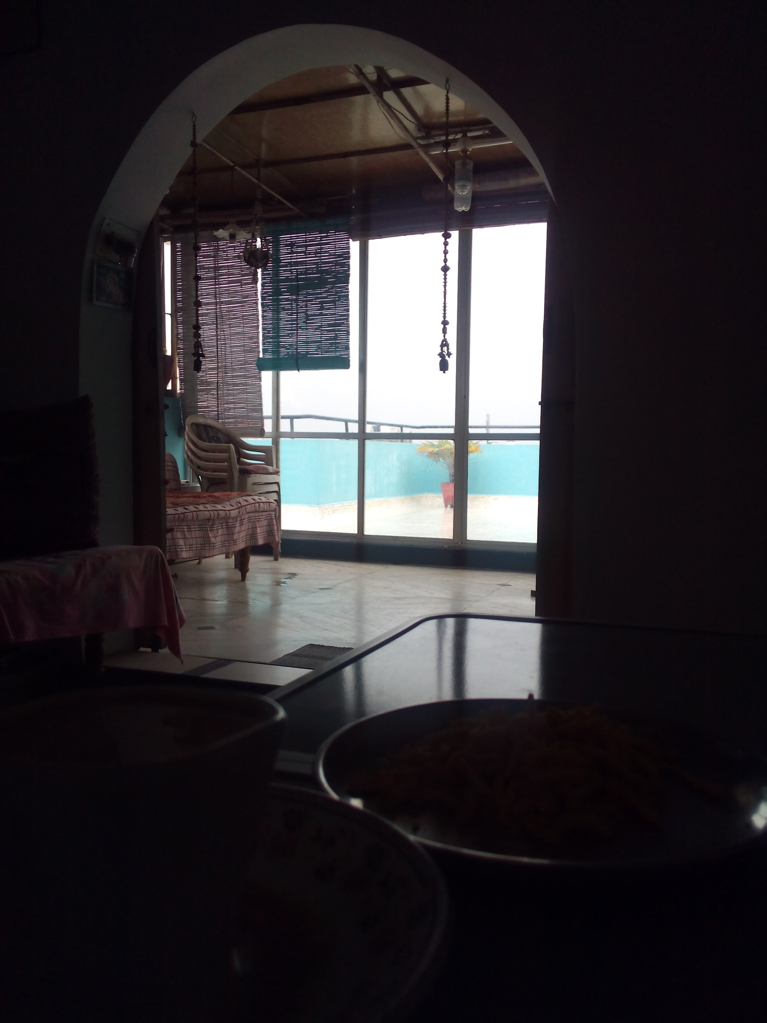 Micromax Canvas Spark sample photo. Monsoon : inside outside photography