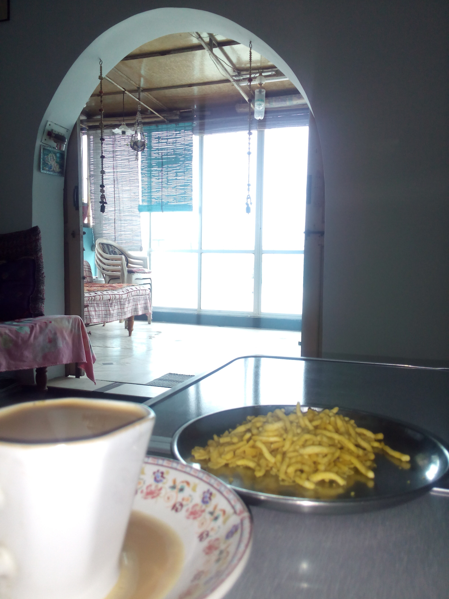 Micromax Canvas Spark sample photo. Monsoon ,tea & snac photography