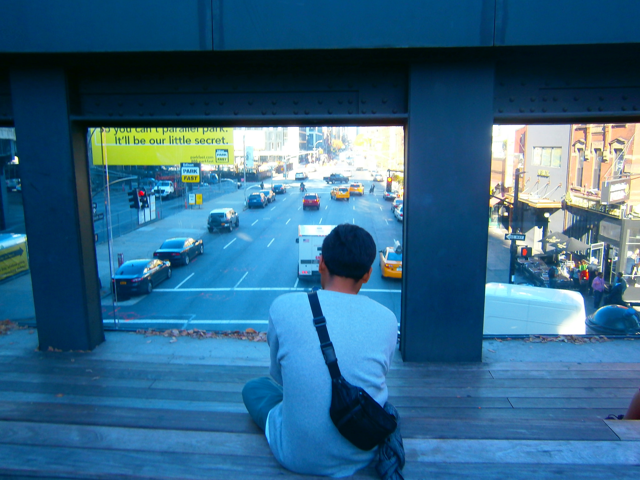 Olympus VG160,X990,D745 sample photo. High line photography