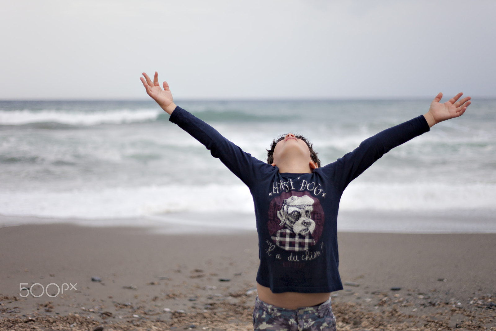 Canon EF 50mm f/1.8 sample photo. Niño playa photography