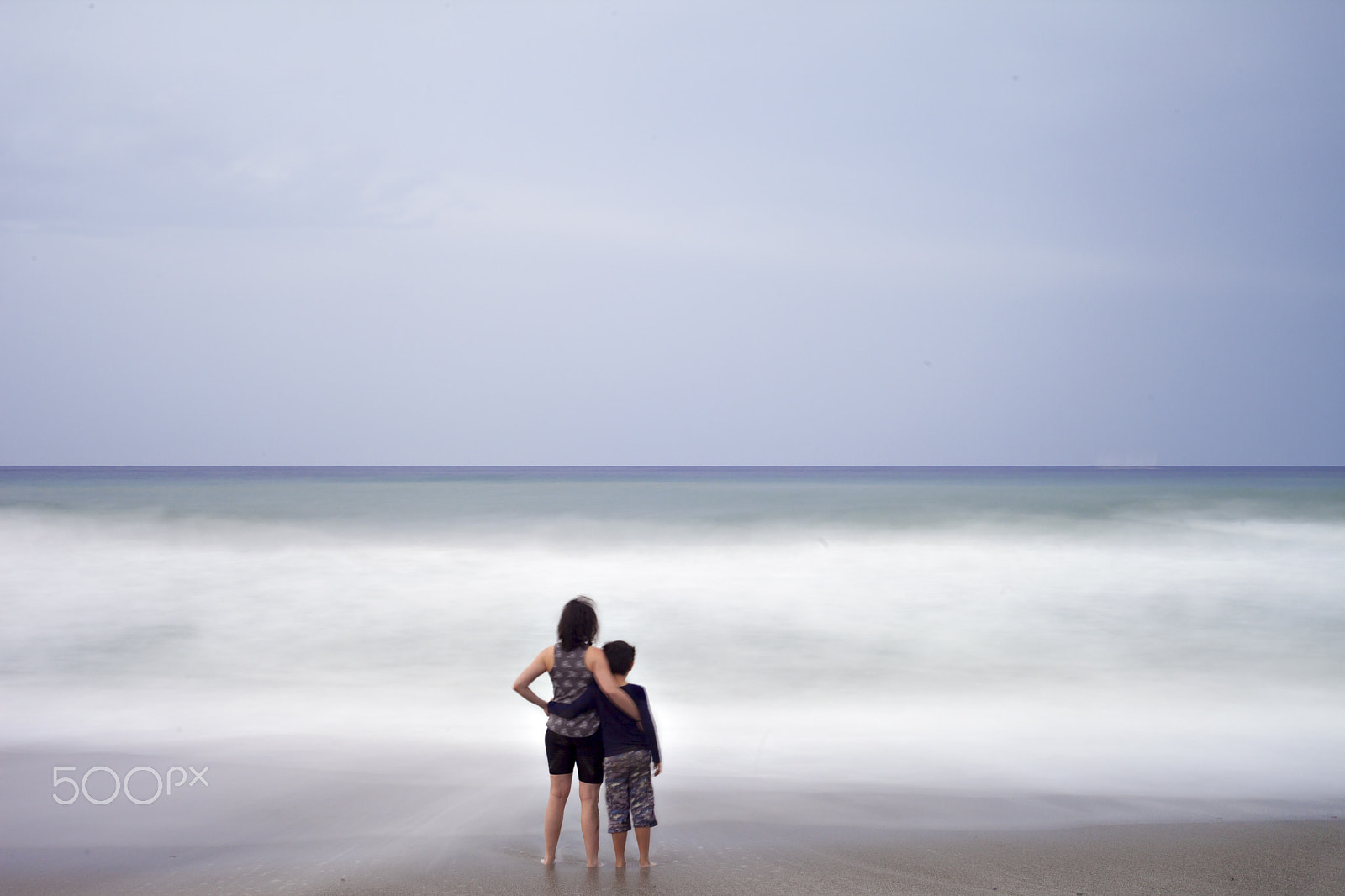 Canon EF 50mm f/1.8 sample photo. Niño playa photography