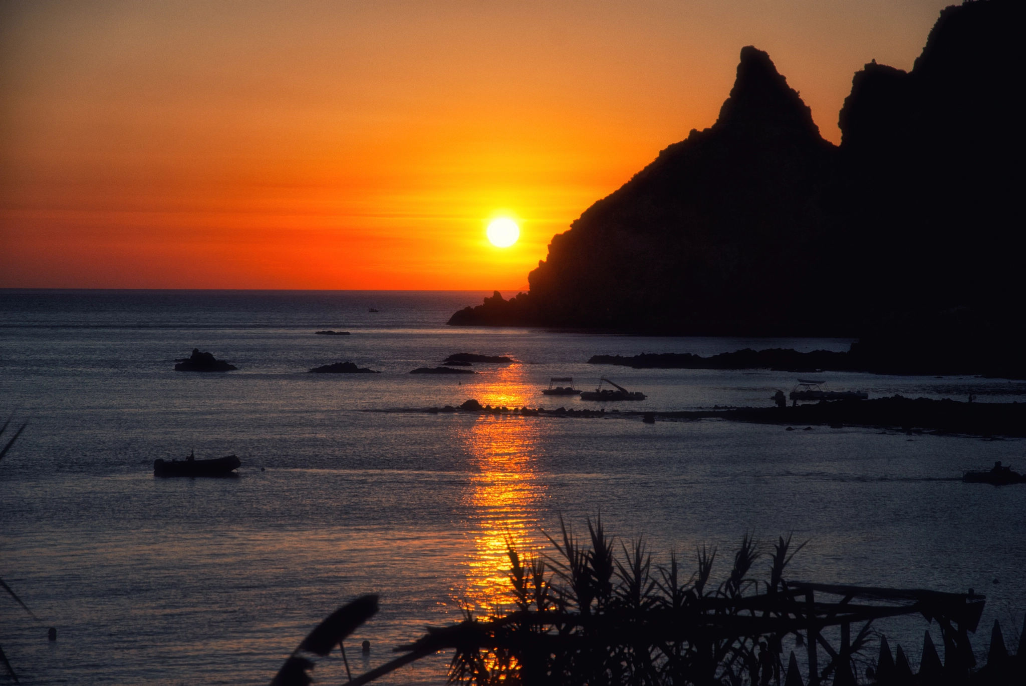 Nikon D60 sample photo. Sunset at capo vaticano photography