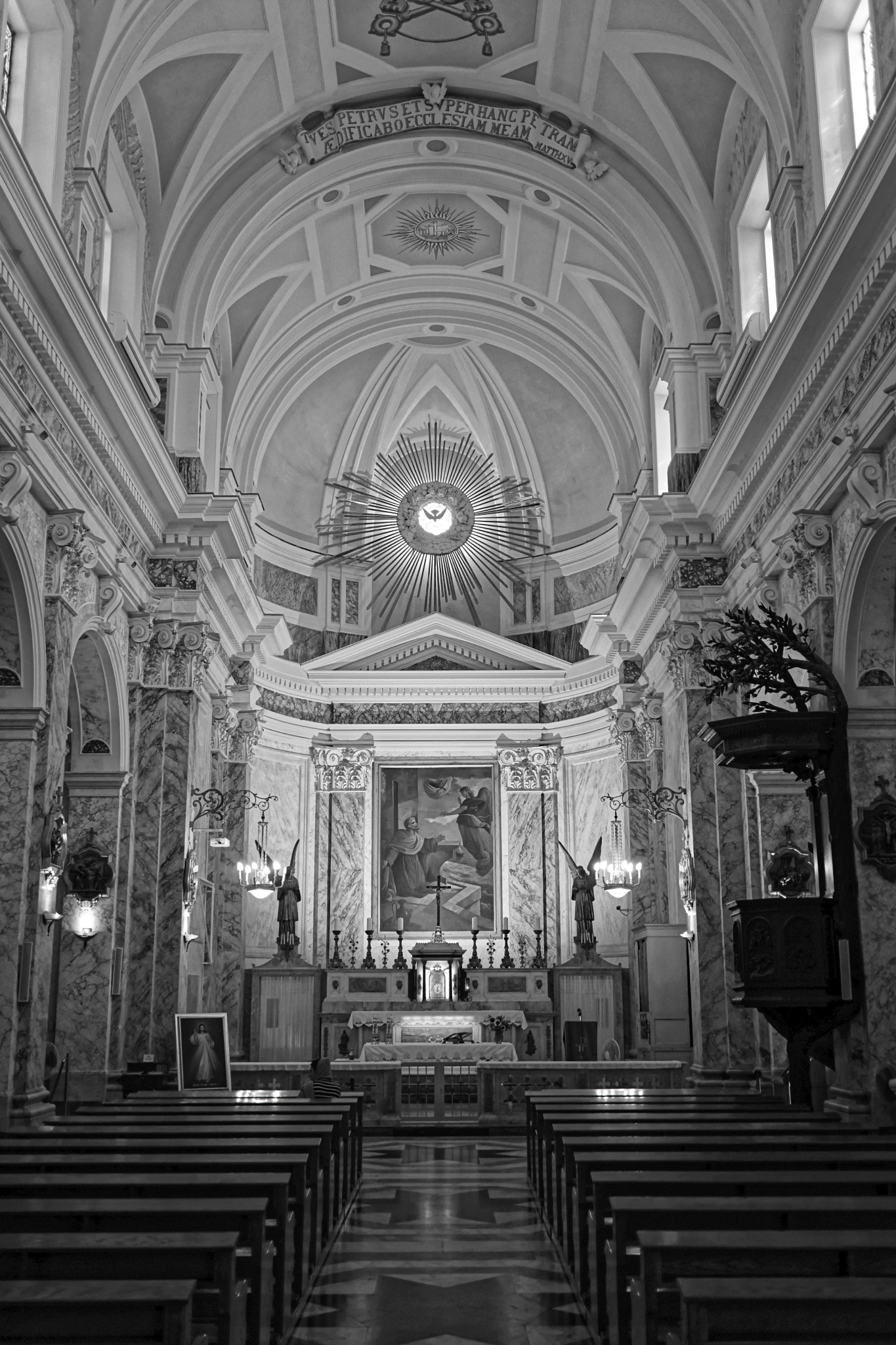 Sony Sonnar T* E 24mm F1.8 ZA sample photo. Jaffa church photography