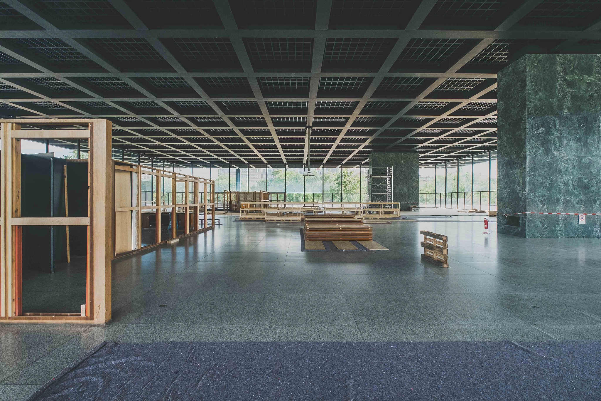 Fujifilm X-E1 + Fujifilm XF 10-24mm F4 R OIS sample photo. Neue nationalgalerie photography