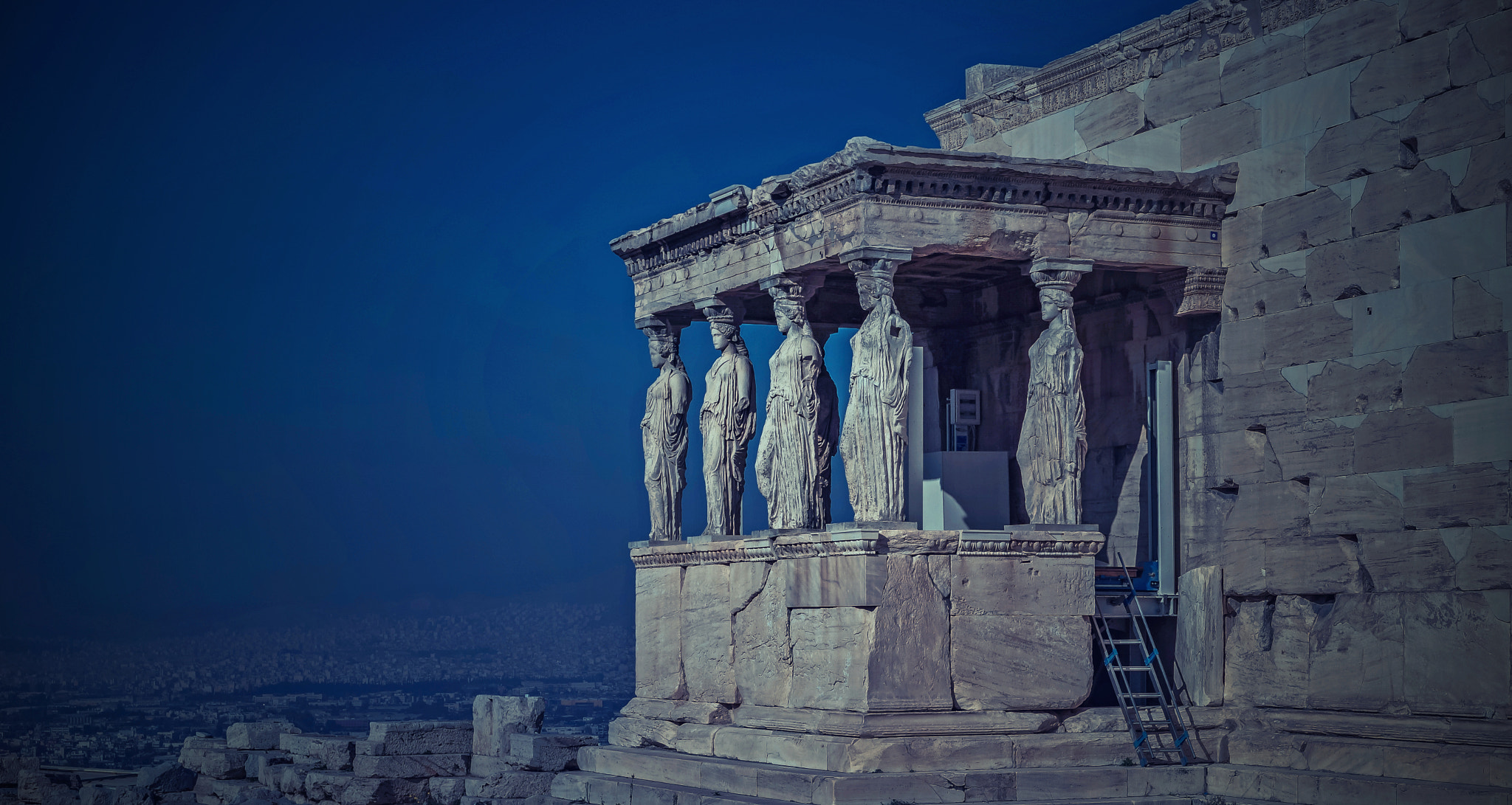 Sony Alpha NEX-7 sample photo. Erechteion, athens photography