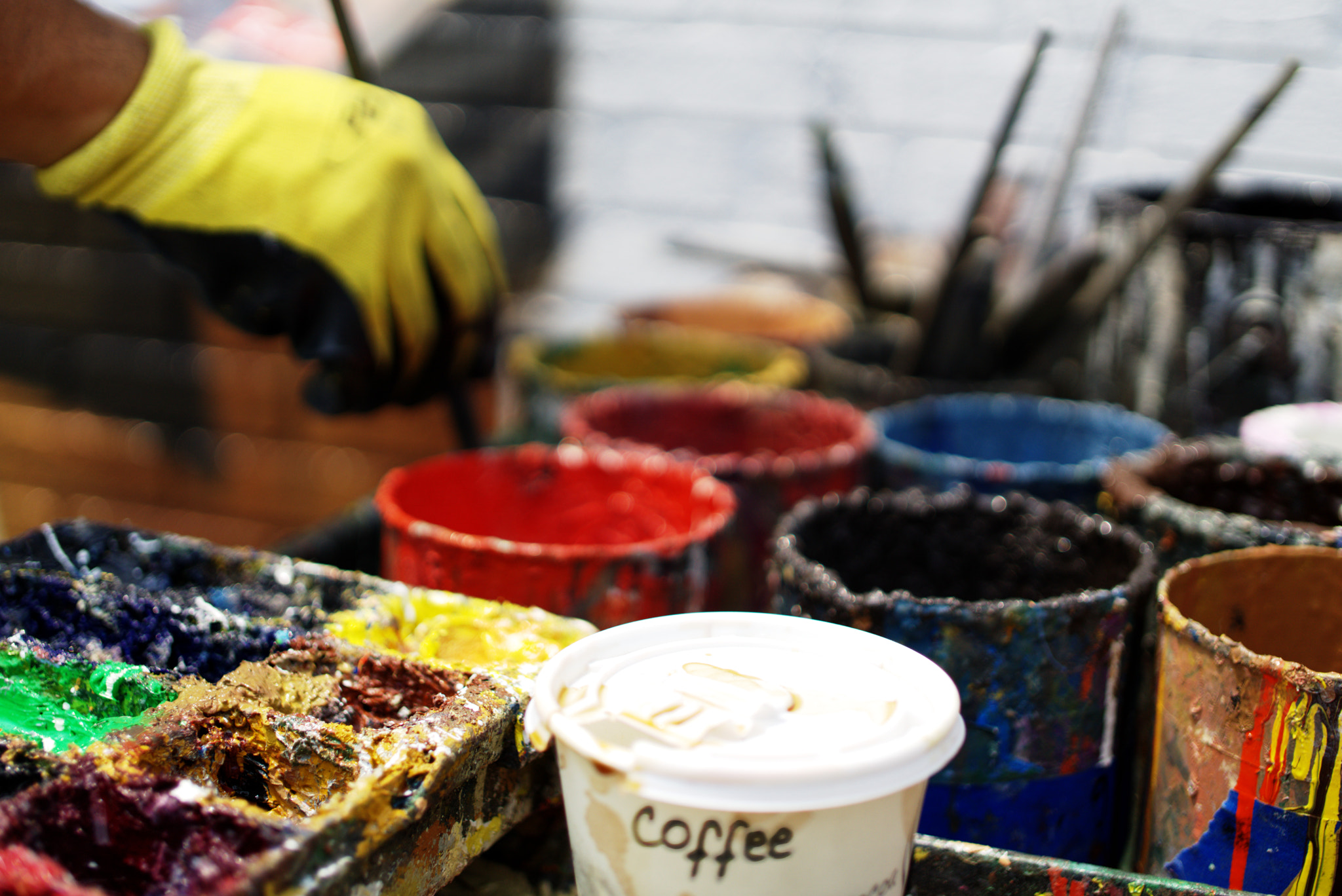 E 32mm F1.8 sample photo. Coffee, essence of a portrait photography