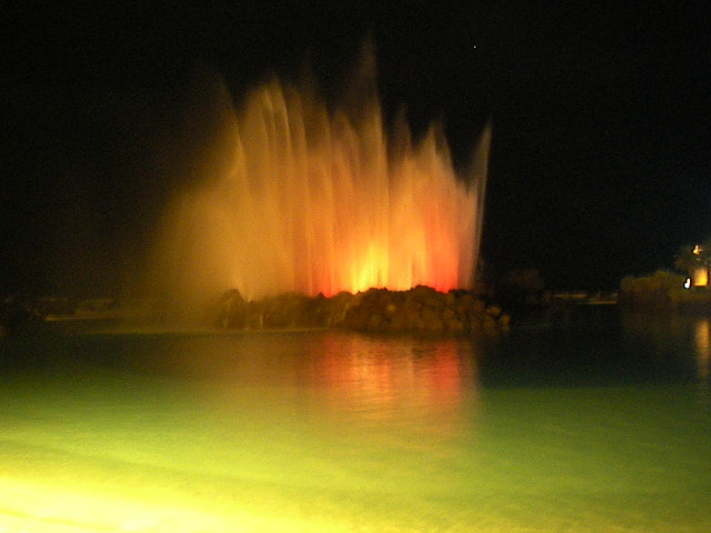 SANYO E60 sample photo. Fireworks photography
