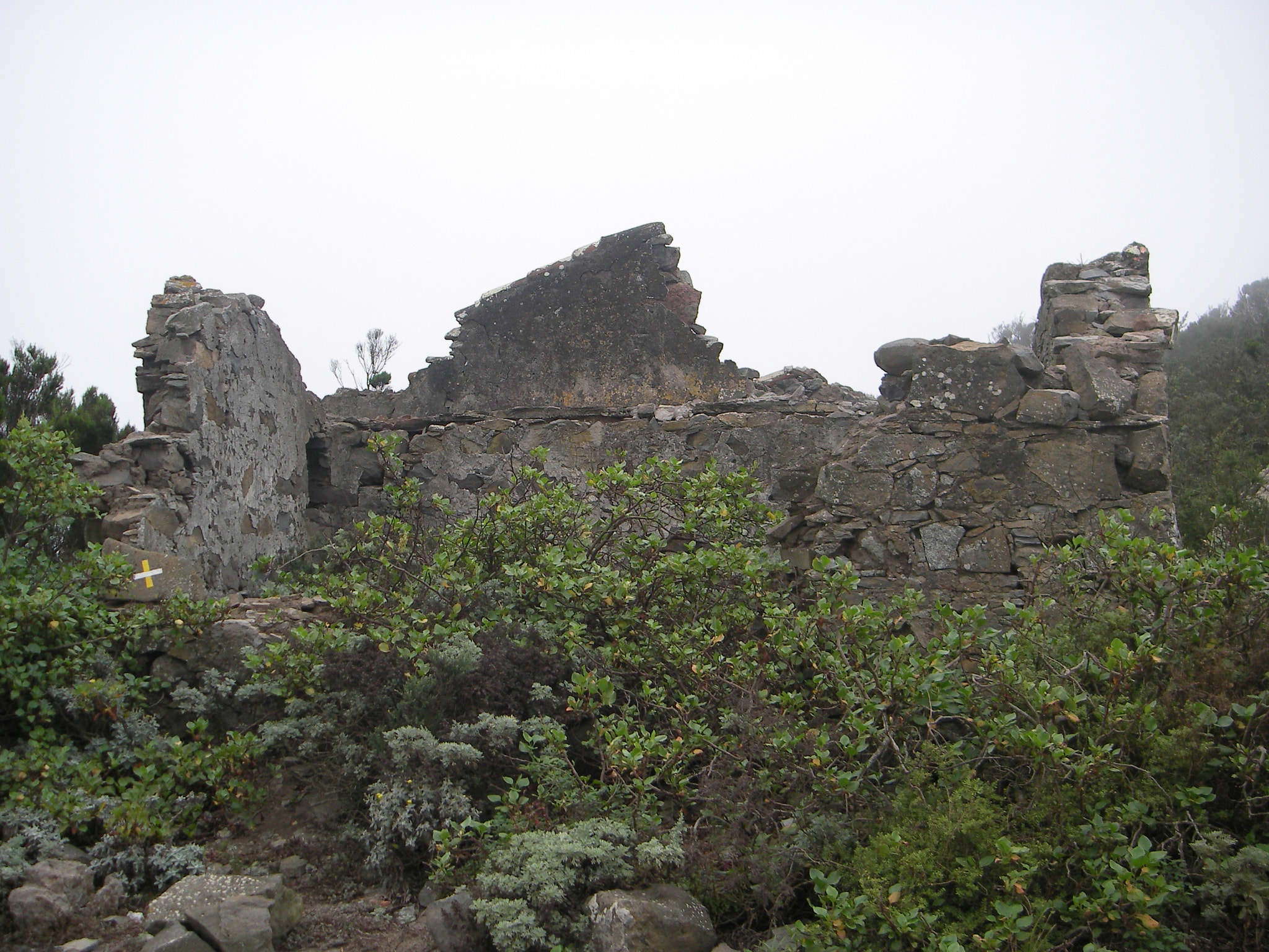 SANYO E60 sample photo. Ruin, isla de tenerfe photography