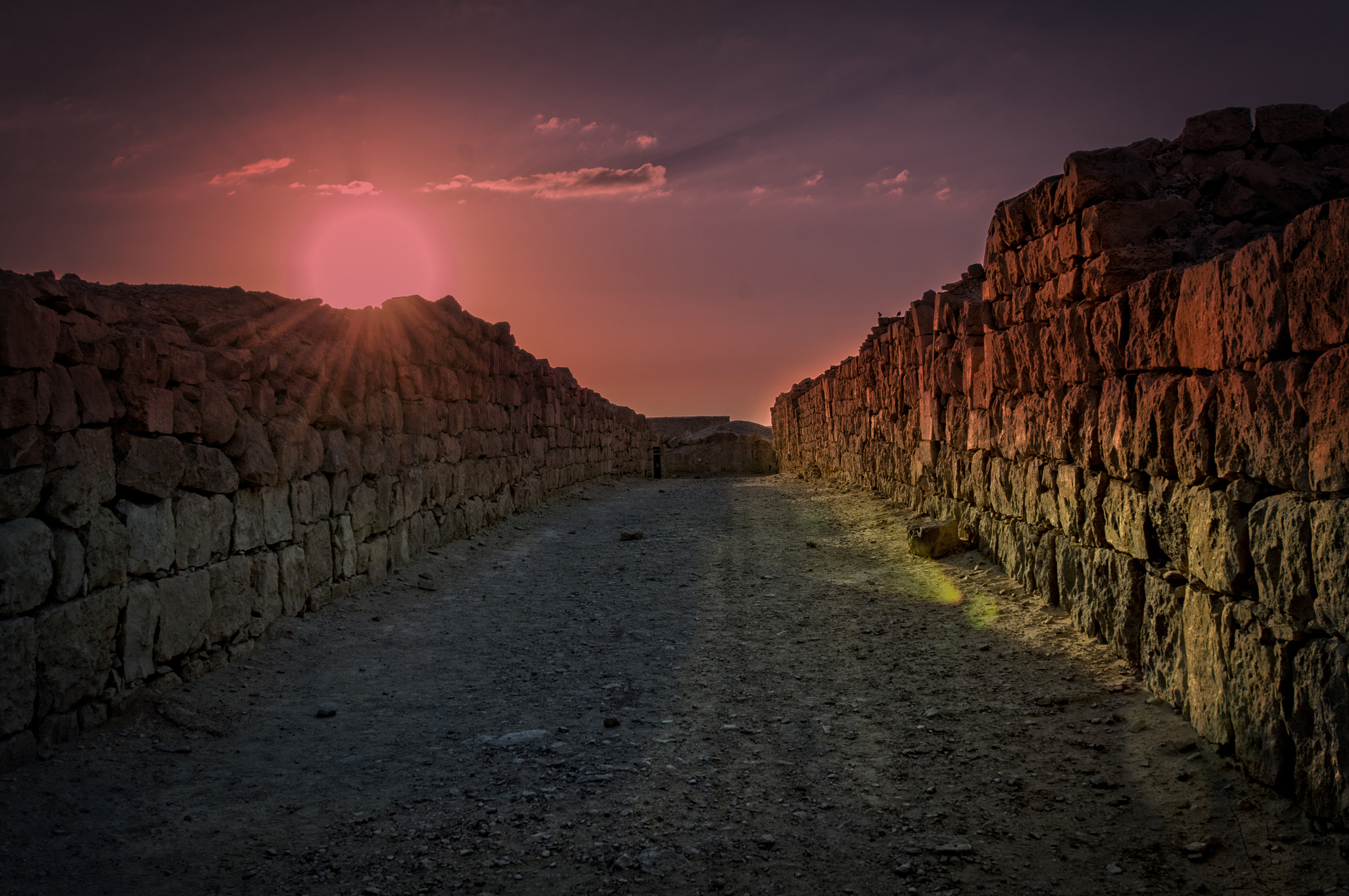 Nikon AF-S Nikkor 14-24mm F2.8G ED sample photo. The road to the past photography